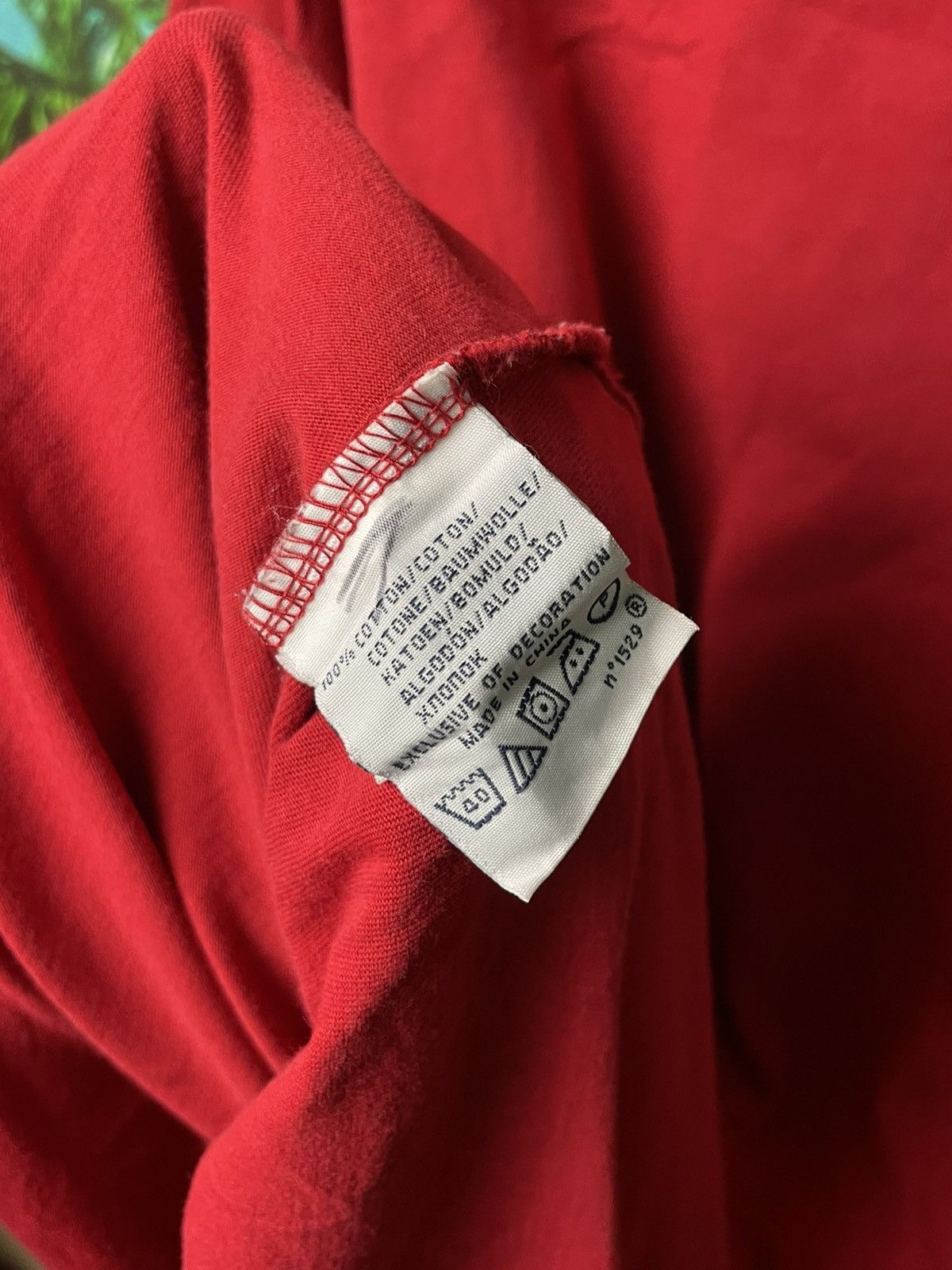 Polo Ralph Lauren Vintage Polo Ralph Lauren Red T-shirt Size US L / EU 52-54 / 3 - 9 Thumbnail