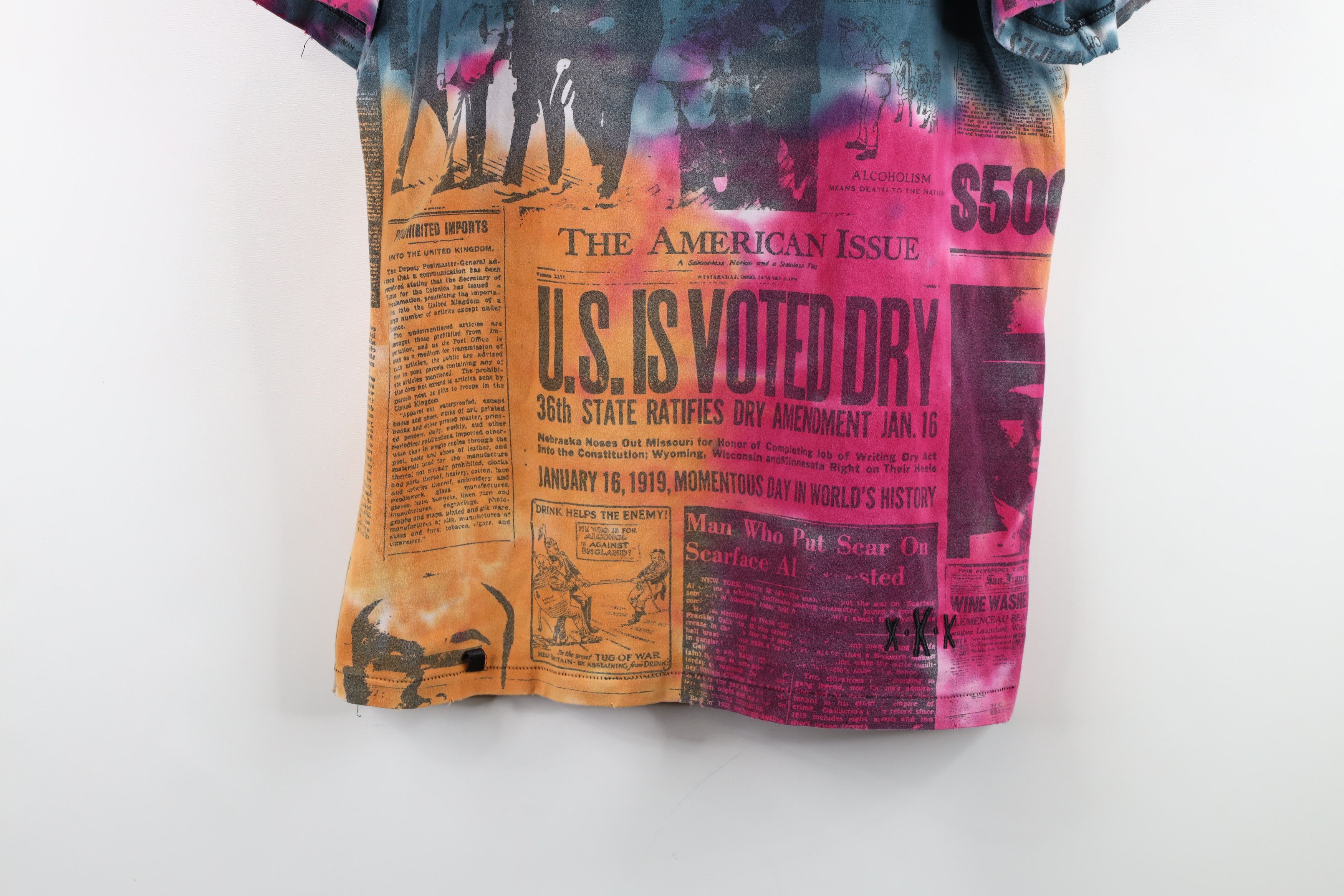Vintage Vintage Y2K Smugglers Moon Streetwear All Over Print T-Shirt Size US L / EU 52-54 / 3 - 3 Thumbnail