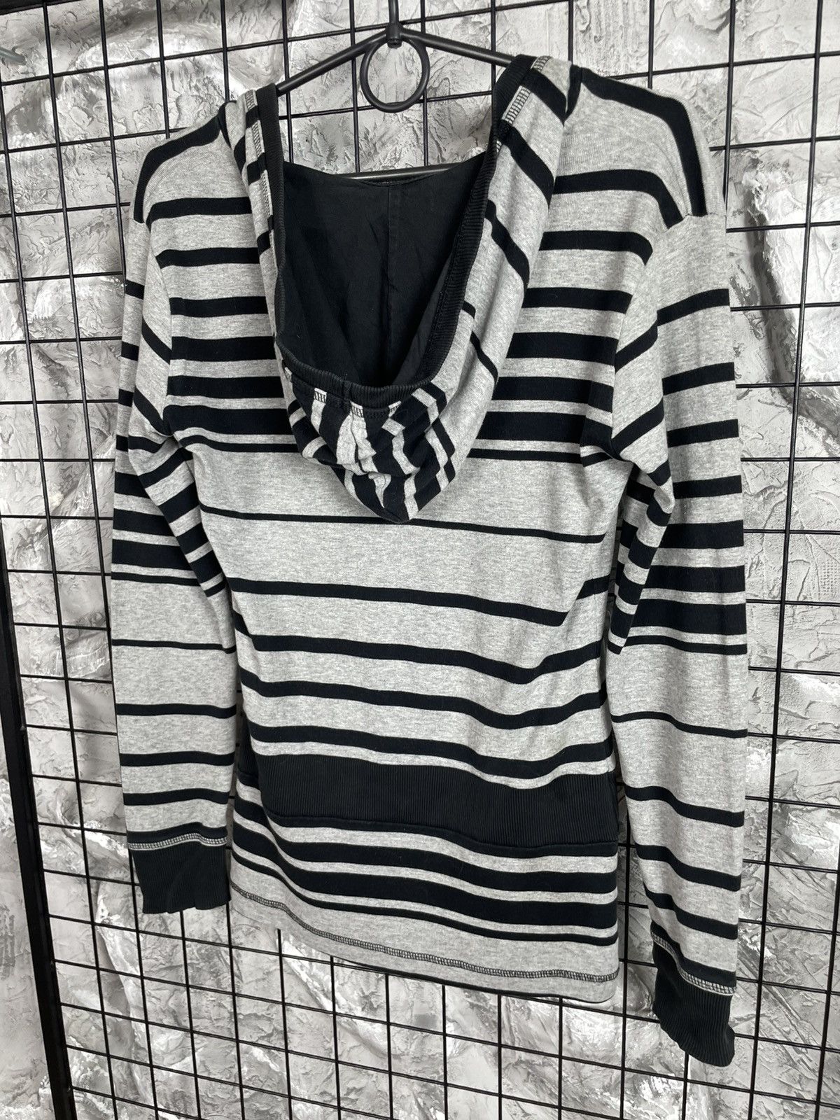 Beauty Beast Vintage Punk Emo Y2K Striped Hoodie Hysteric Glamour Style Size US S / EU 44-46 / 1 - 7 Thumbnail