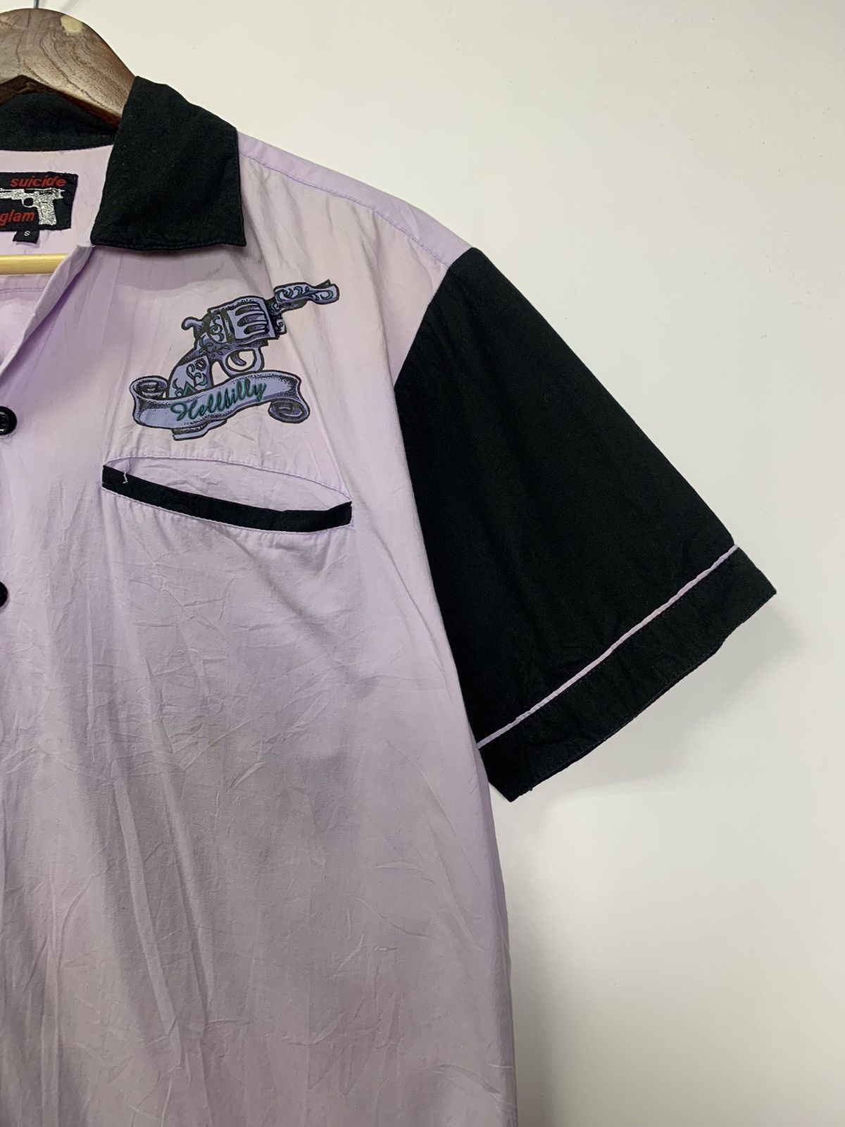 Japanese Brand × Vintage Vintage Suicide Glam button up Size US S / EU 44-46 / 1 - 7 Thumbnail