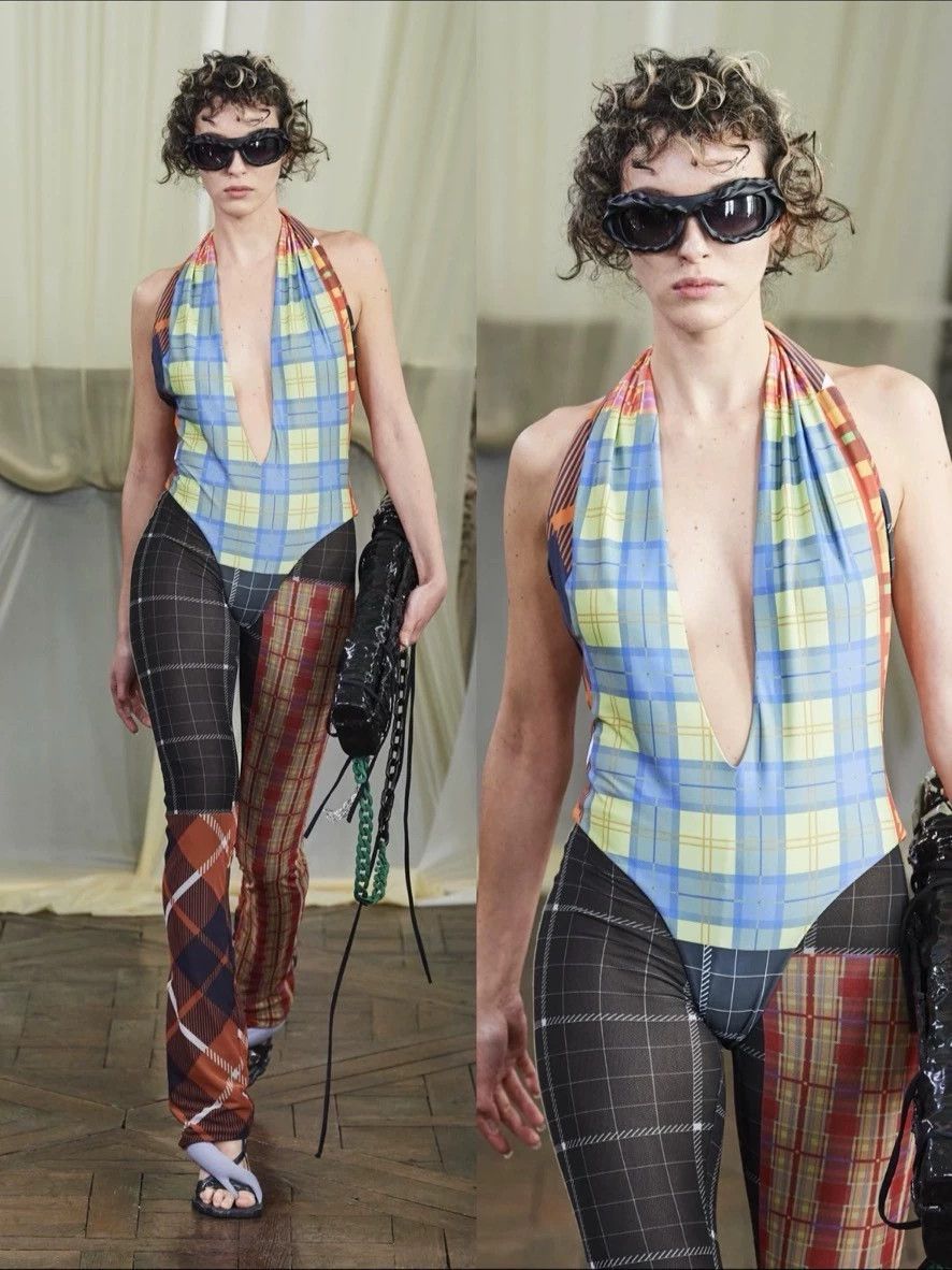 Ottolinger Ottolinger 2022SS Printed Halter Tie Strap Body Top Size XS / US 0-2 / IT 36-38 - 7 Thumbnail