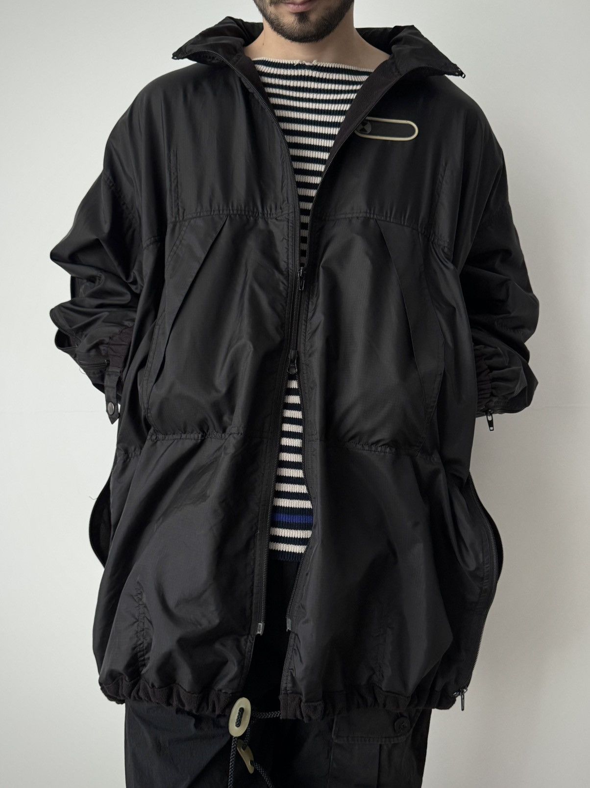 90s Vintage Final Home Post Apocalyptic Survival Nylon Coat
