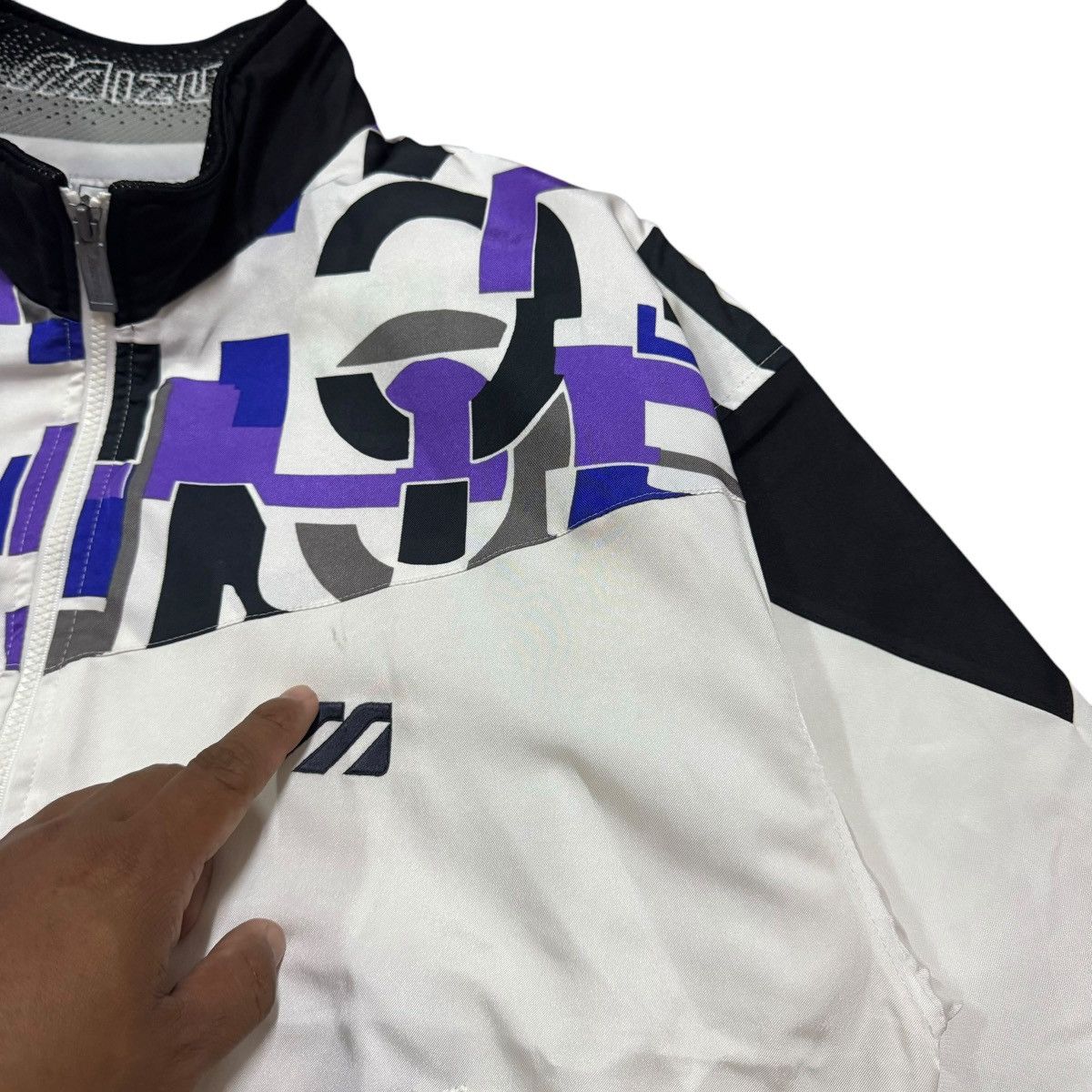 Mizuno × Vintage Vintage 90s Tennis Player Mizuno Ivan Lendl Zipper Jacket Size US M / EU 48-50 / 2 - 5 Thumbnail