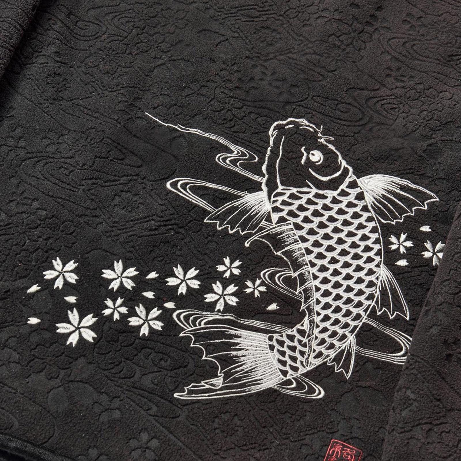 Other Karakuri Japanese Koi Fish Full Zip Fleece Size US S / EU 44-46 / 1 - 3 Thumbnail