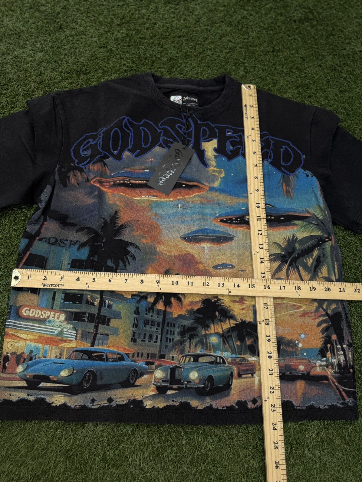 Godspeed Godspeed Black UFO Tee Shirt Size Small (NEW) Size US S / EU 44-46 / 1 - 10 Thumbnail