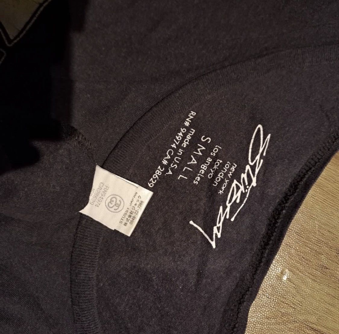Stussy Vintage Stüssy T-Shirt (© 1980) Size S / US 4 / IT 40 - 3 Thumbnail