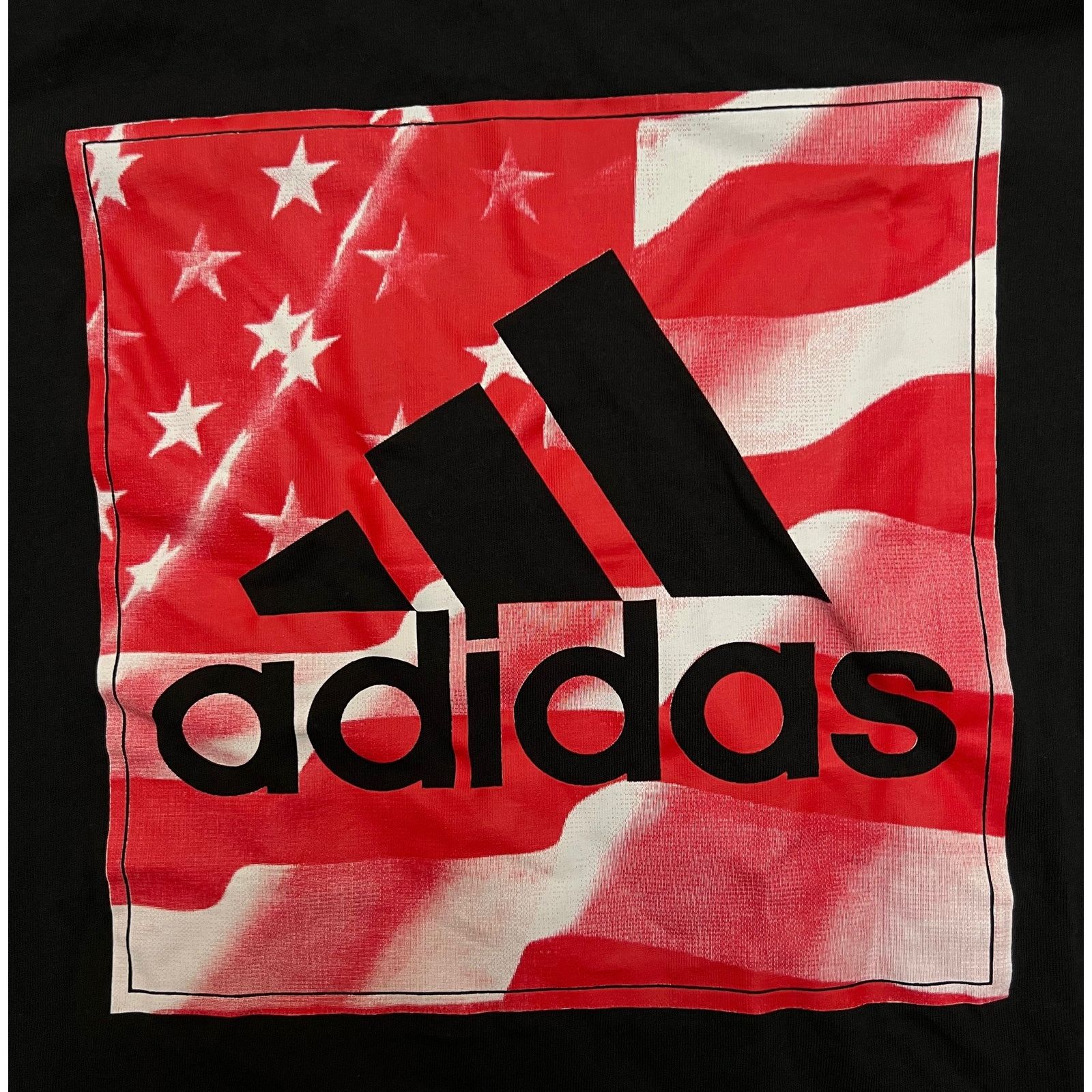 Adidas Adidas American Flag Graphic Tee - Size XL Size US XL / EU 56 / 4 - 2 Thumbnail