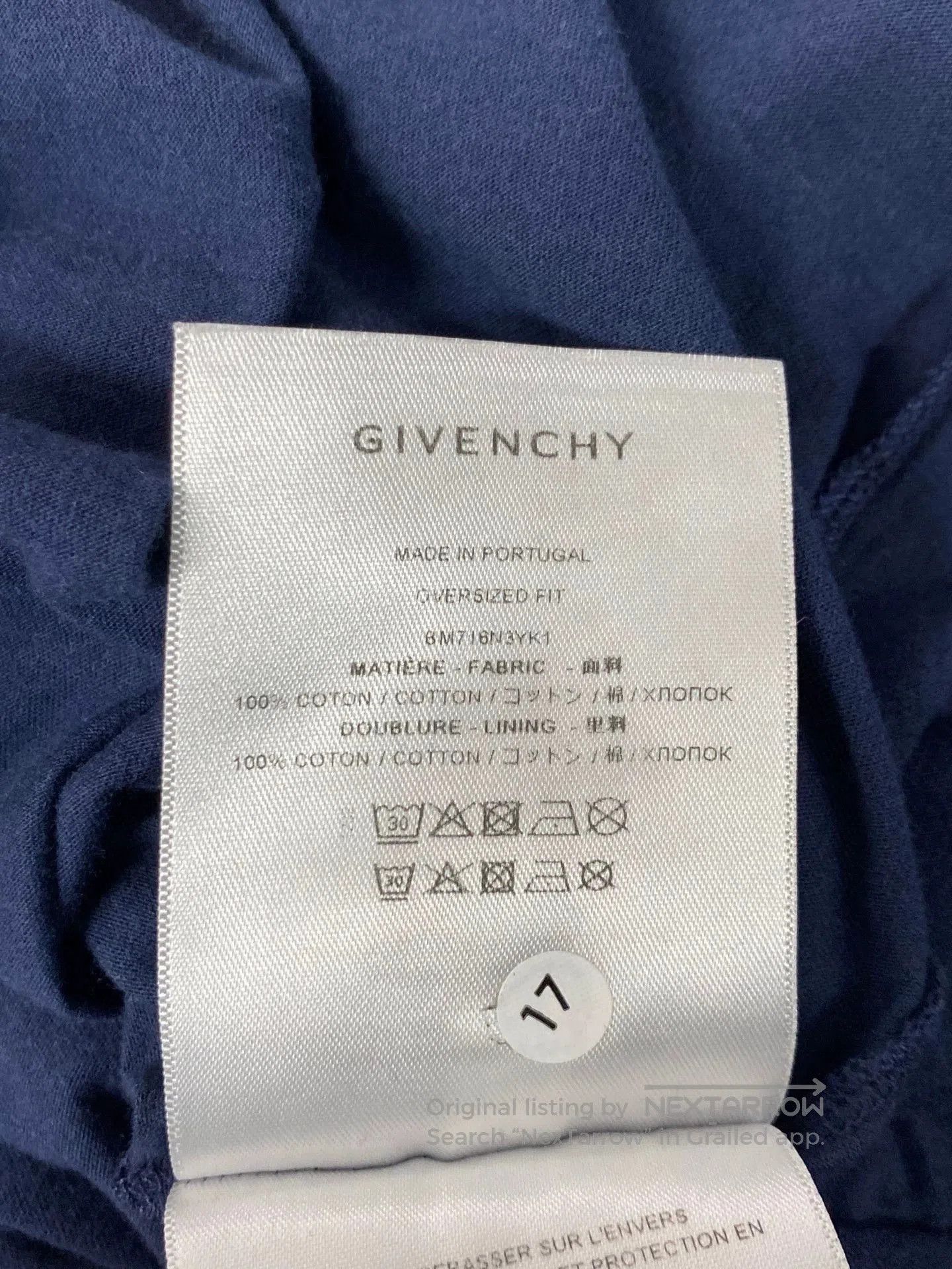 Givenchy givenchy distressed layered short sleeve t-shirt. Size US XXS / EU 40 - 6 Thumbnail