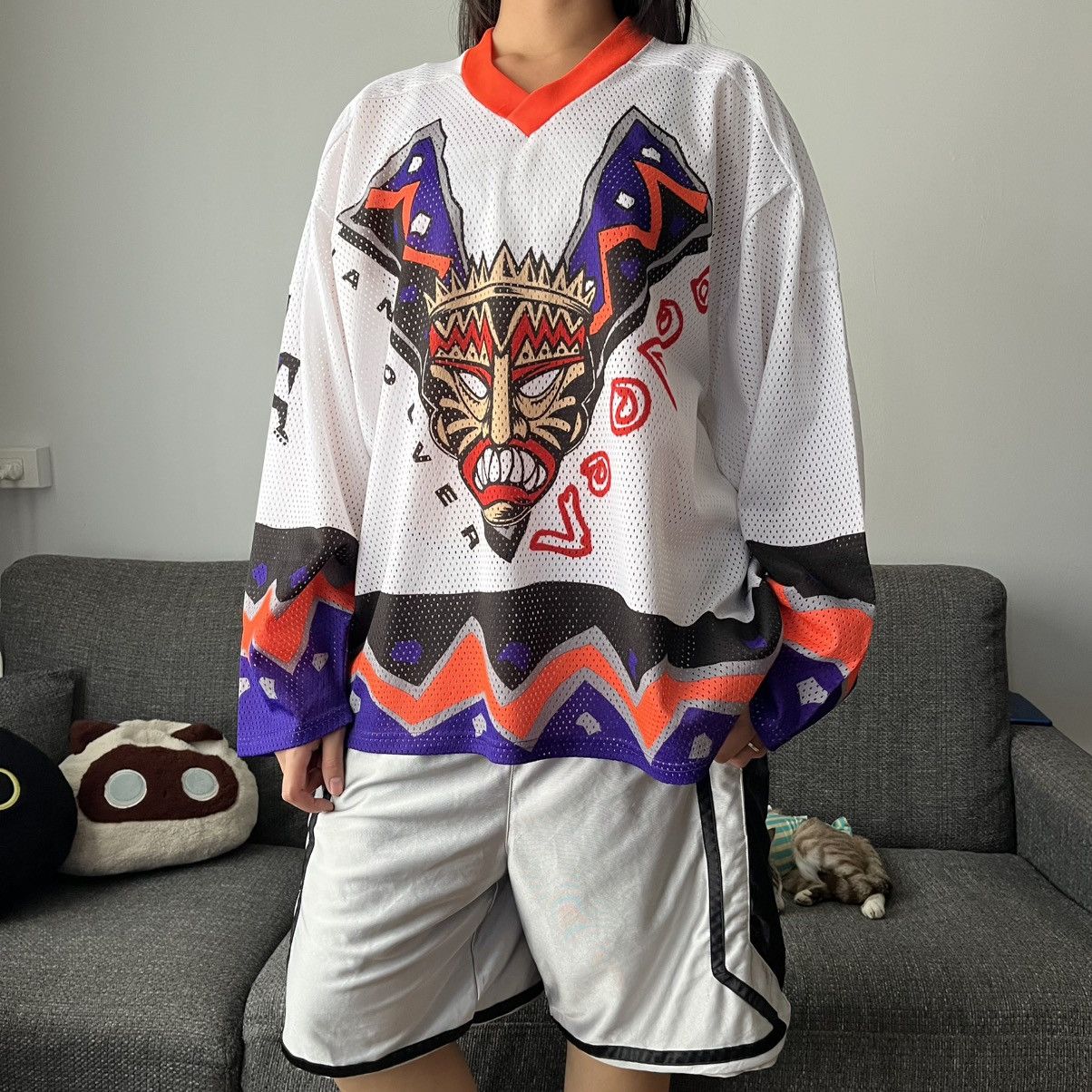 Ccm × Vintage Vintage 90s CCM Vancouver Voodoo RHI Hockey Jersey 🪇🎭 Size US M / EU 48-50 / 2 - 2 Thumbnail