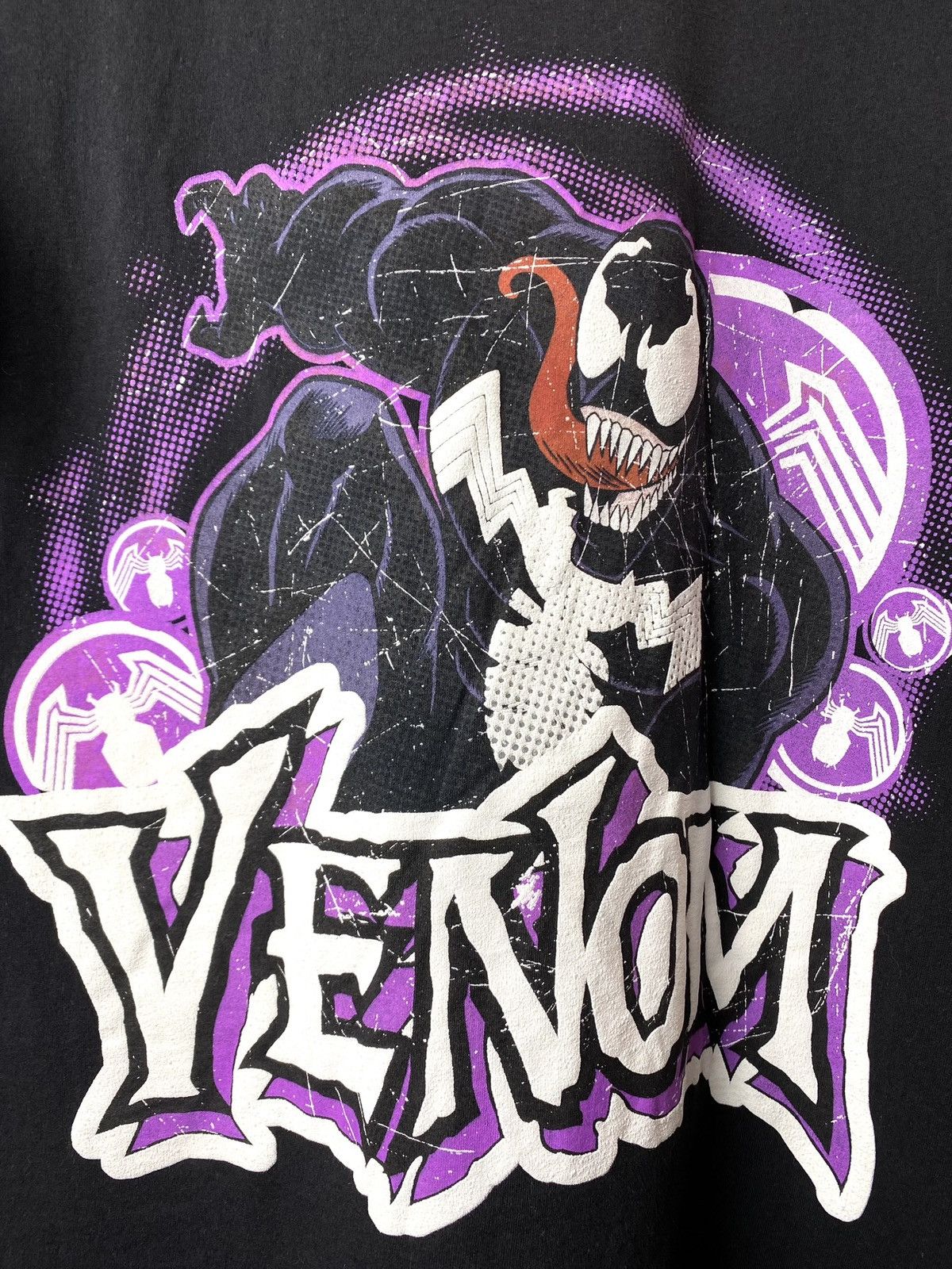 Marvel Comics 2000s Vintage Venom Horror by Marvel Comics T Shirt Batman Size US XXL / EU 58 / 5 - 2 Thumbnail