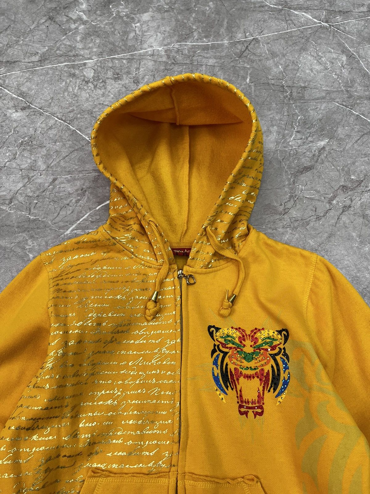 Christian Audigier × Ed Hardy × Vintage Vintage Ed Hardy Christian Audigier Style Hoodie Size US M / EU 48-50 / 2 - 6 Thumbnail