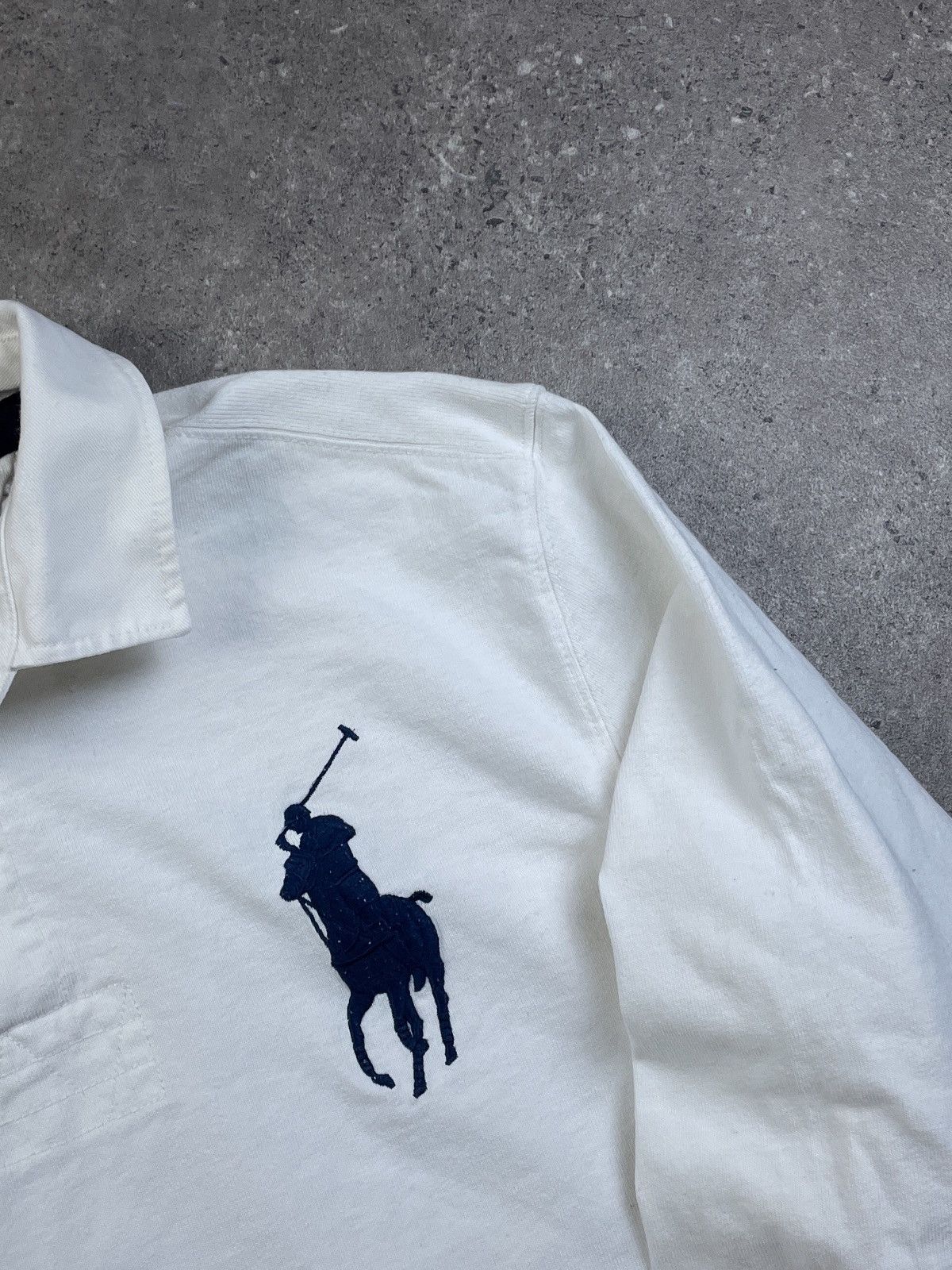 Polo Ralph Lauren Polo Ralph Lauren USA Vintage Chief Keef Style Polo Shirt Size US L / EU 52-54 / 3 - 3 Thumbnail