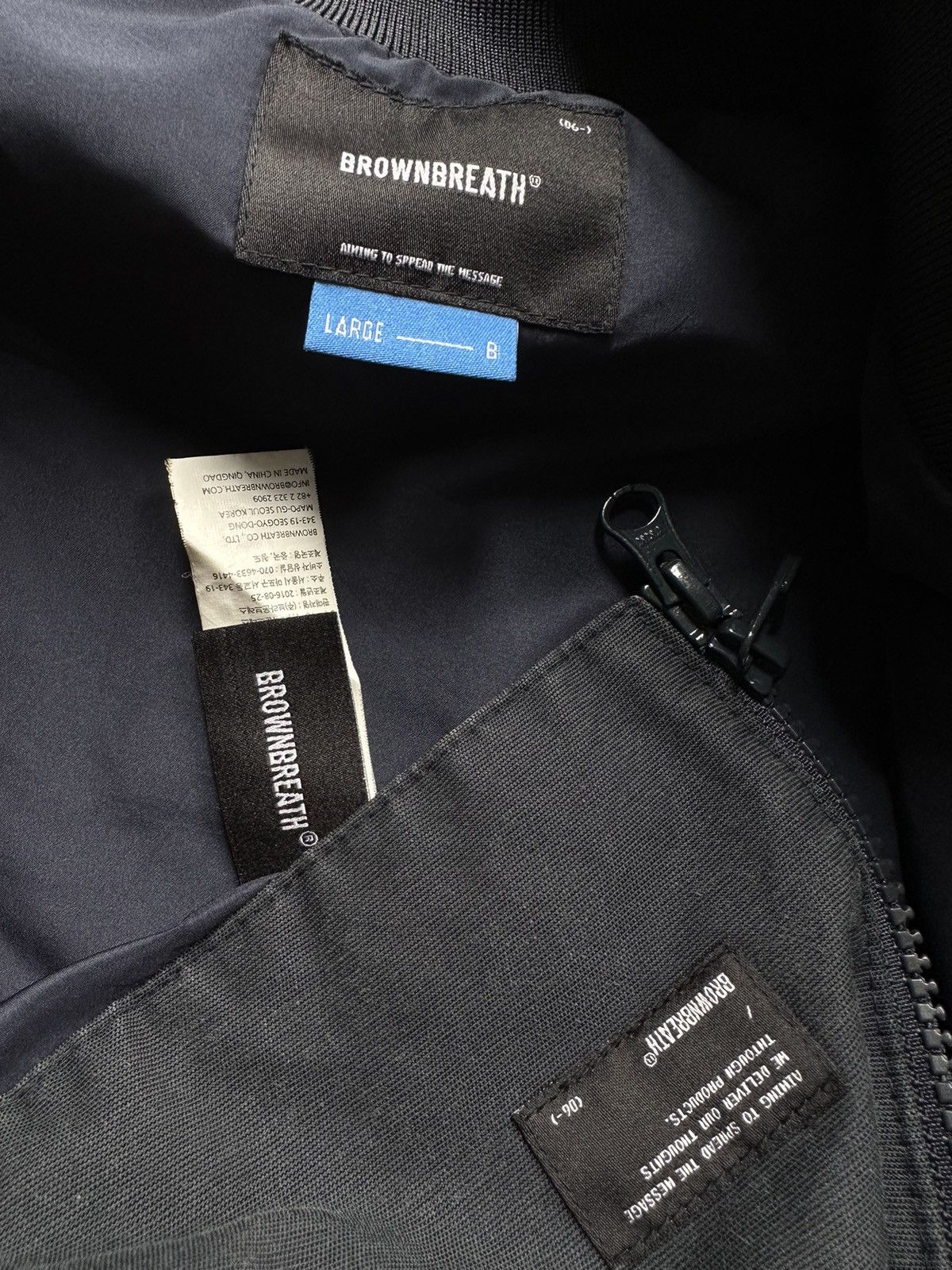 Other Brown Breath 2Way Vest Navy Size US L / EU 52-54 / 3 - 6 Thumbnail
