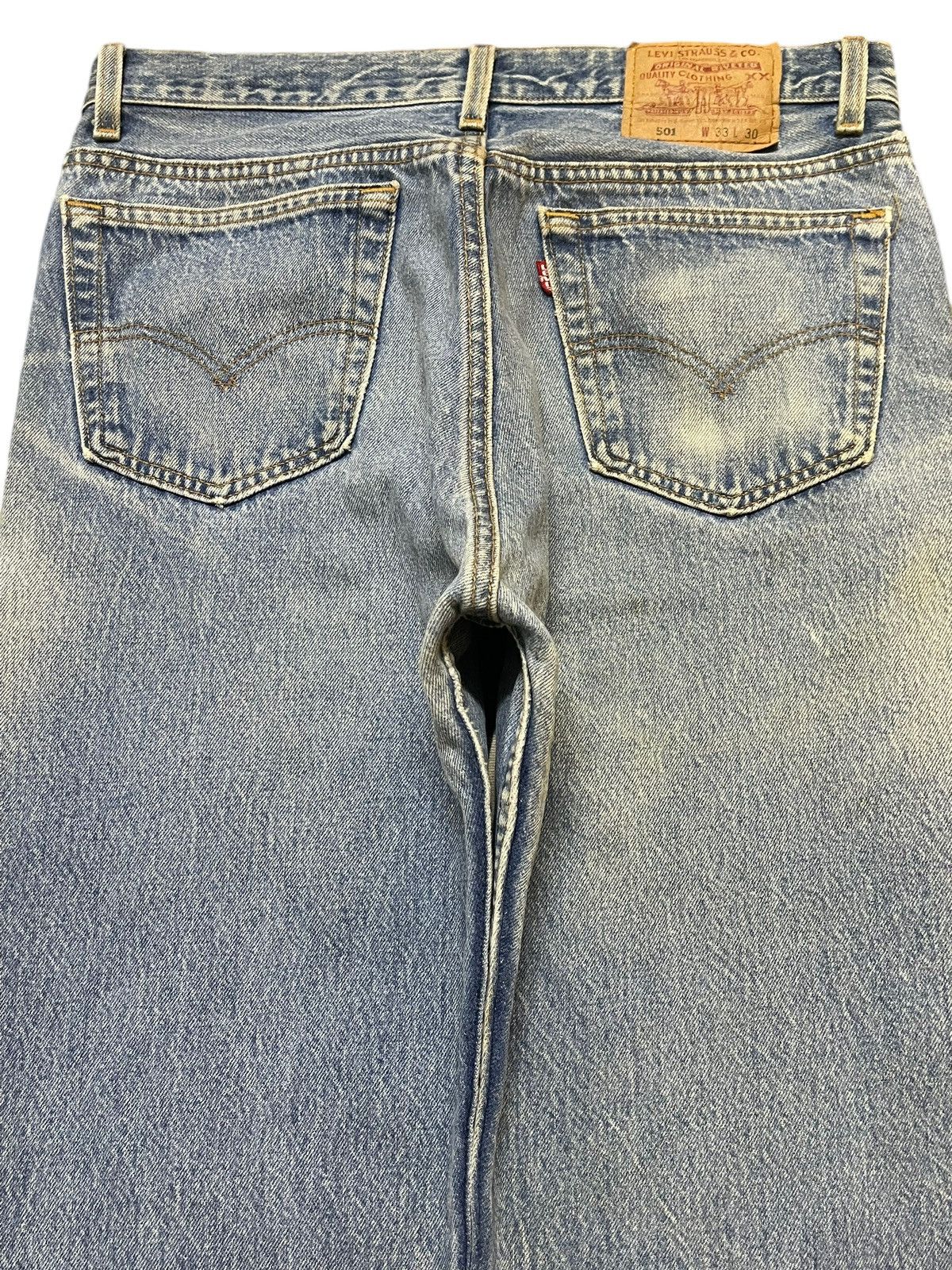 Levi's Vintage 90s Usa Levis 501 Blue Wash Style Jeans Size US 32 / EU 48 - 5 Thumbnail
