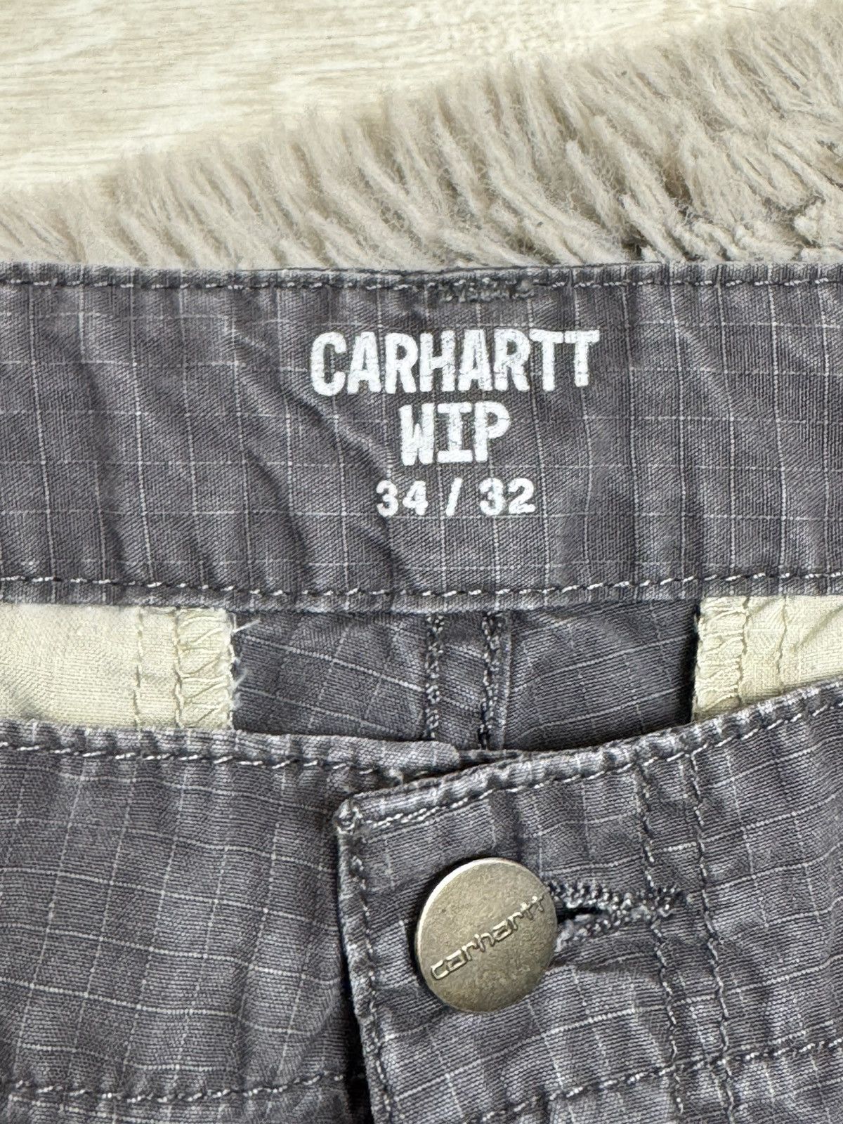 Carhartt × Vintage Carhartt vintage cargo baggy pants Center logo multi pocket Size US 34 / EU 50 - 9 Thumbnail