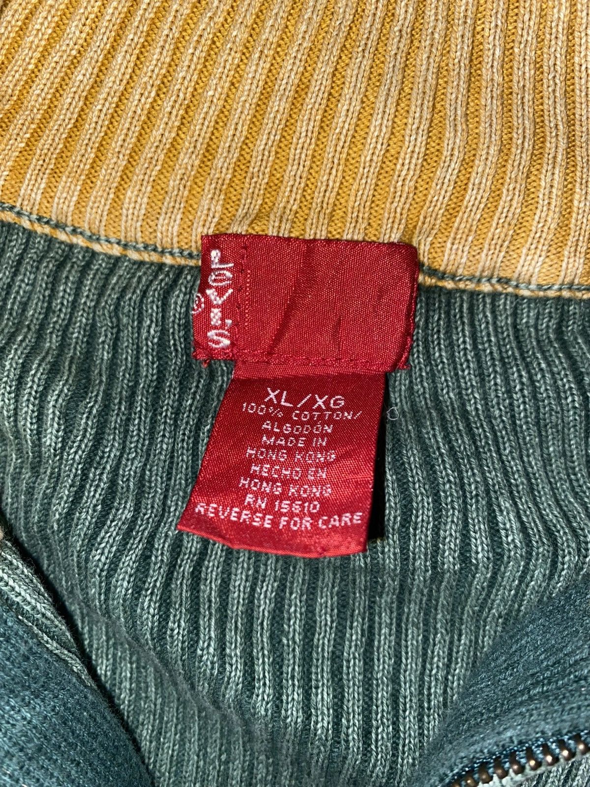 Levi's Vintage Clothing Vintage Levi’s Red Tab Quarter Zip Knit Jumper XL Size US XL / EU 56 / 4 - 5 Thumbnail