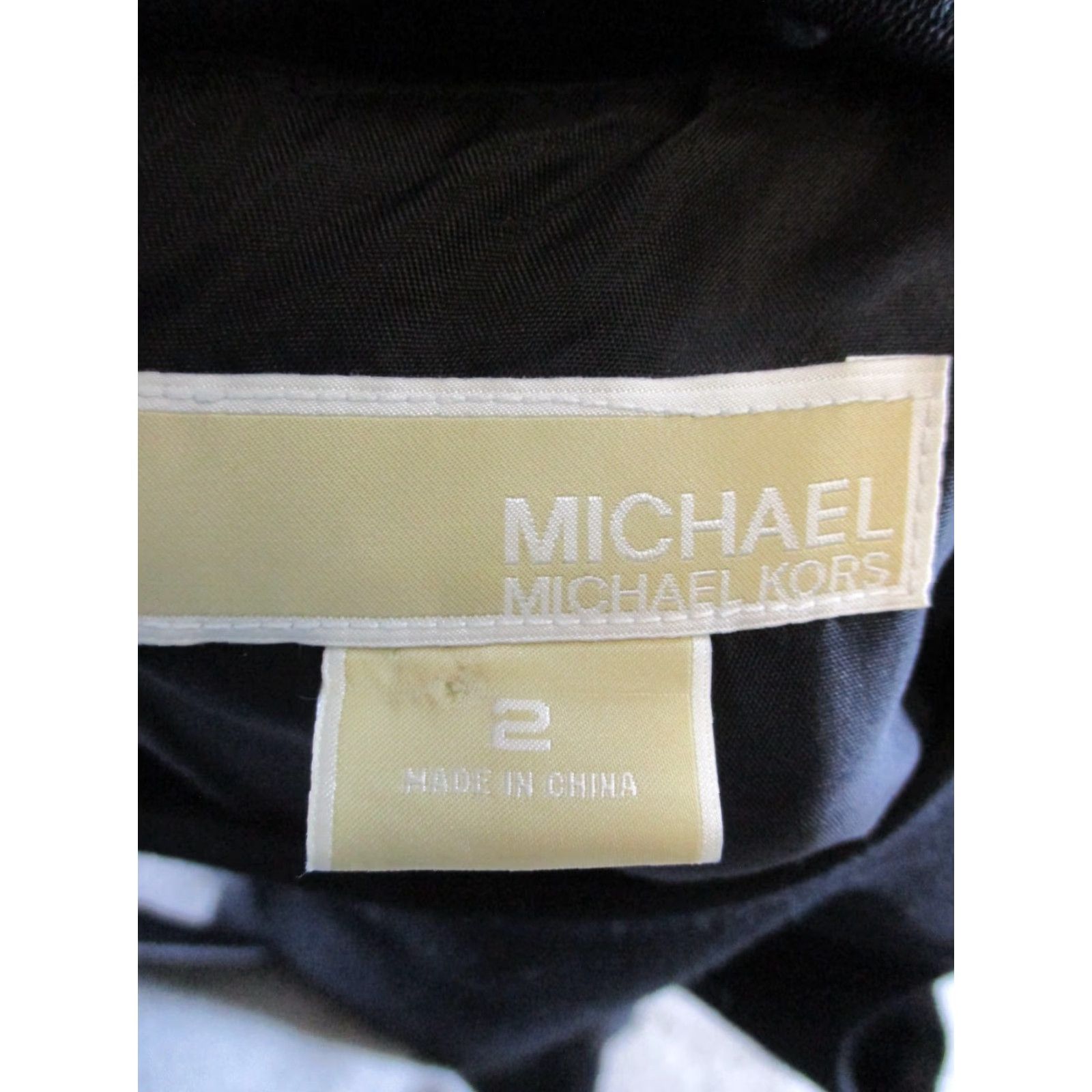 Michael Kors Michael Kors Dress Women's Size 2 Black Sleeveless Short Sheath Womens Size XS / US 0-2 / IT 36-38 - 3 Thumbnail