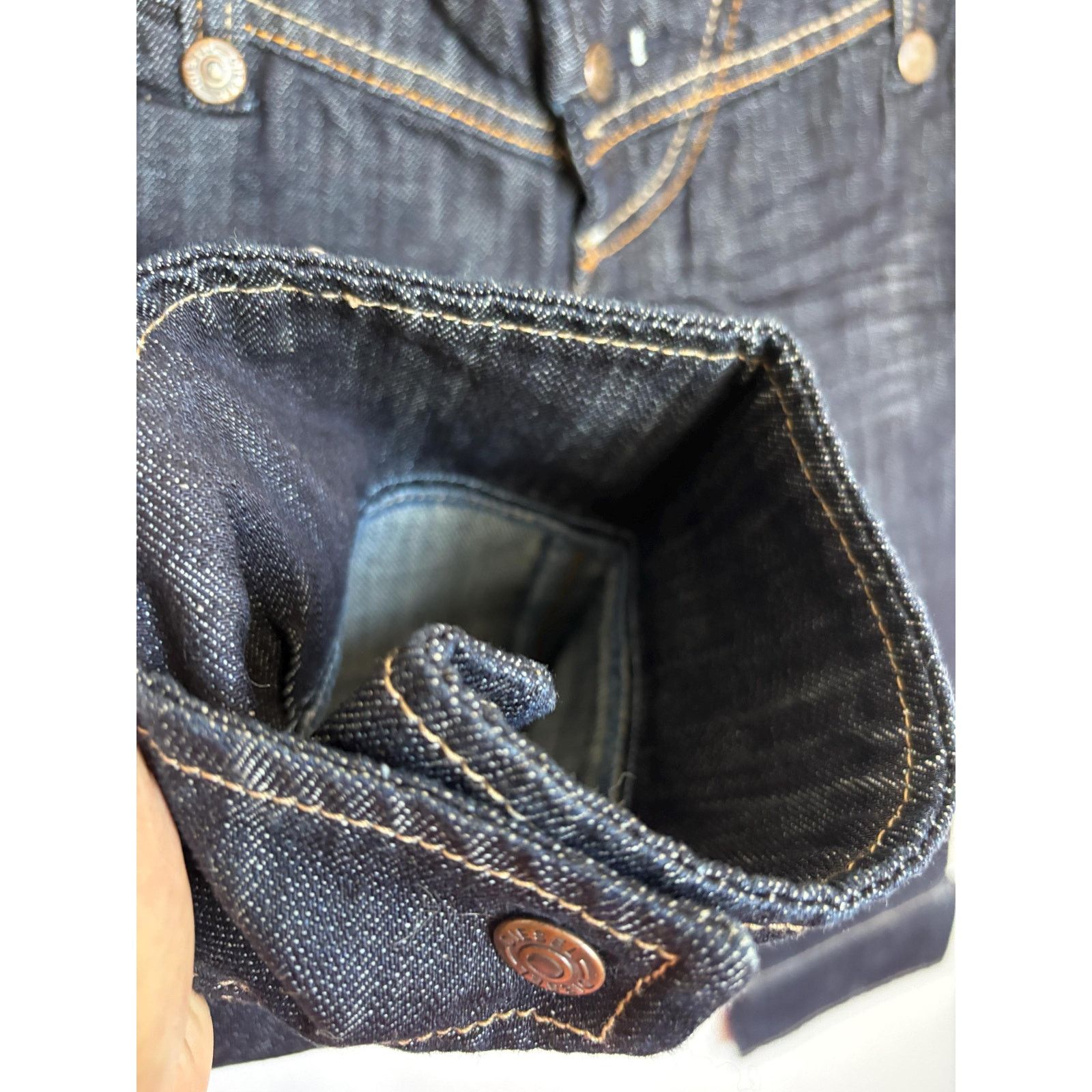 Diesel Diesel Kulter Capri Jeans W27 Italy Deadstock Y2K Raw Denim Size US 27 - 8 Thumbnail
