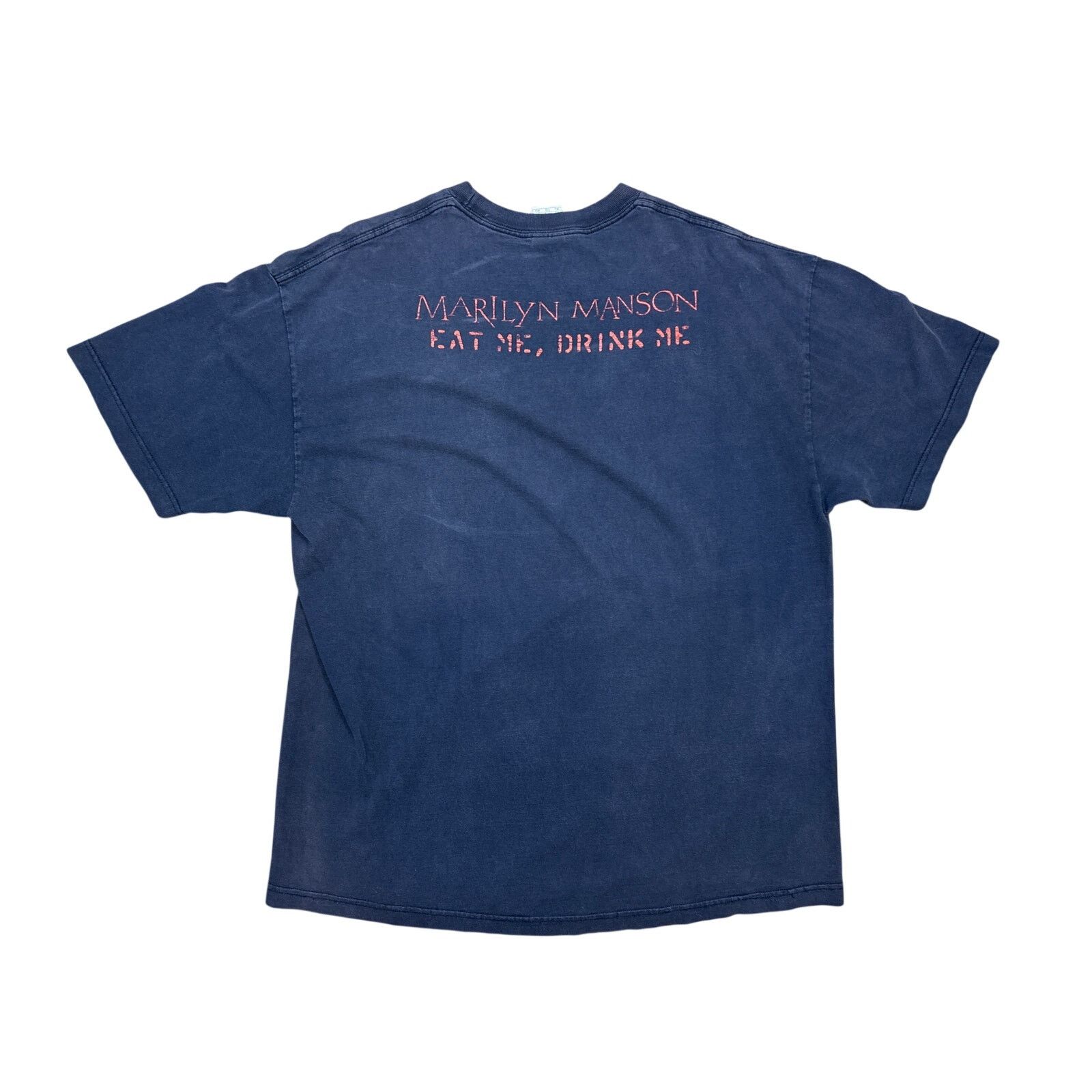 AAA Y2K Vintage Marilyn Manson Eat Me Drink Me tee AAA Tag XL Size US XL / EU 56 / 4 - 3 Thumbnail