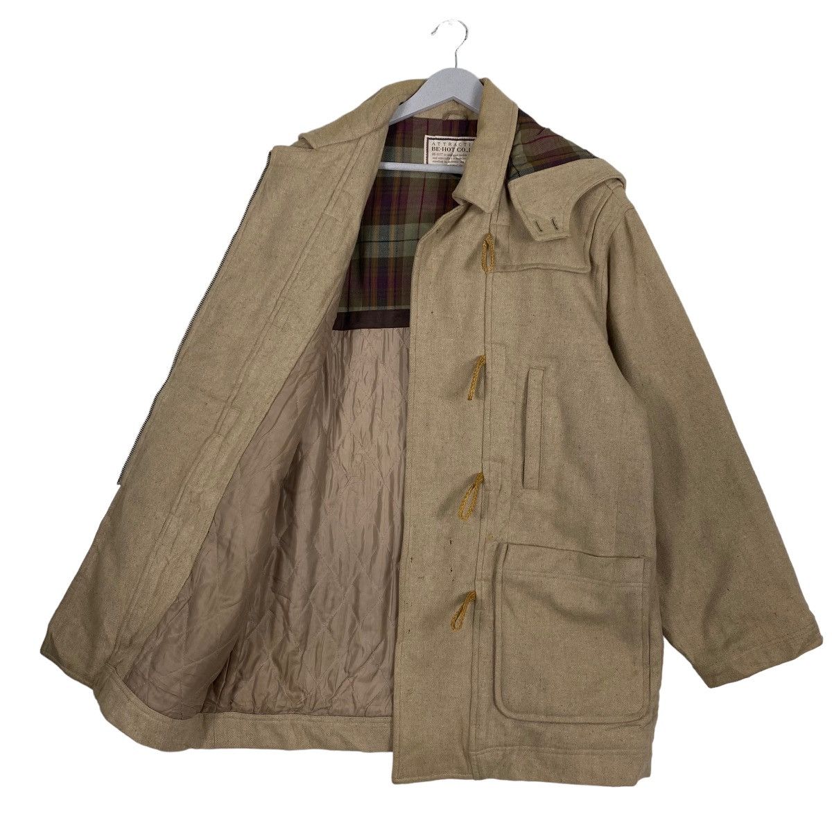 Japanese Brand ATTRACTIVE BE-HOT PARKA HOODIE JACKET Size US L / EU 52-54 / 3 - 8 Thumbnail
