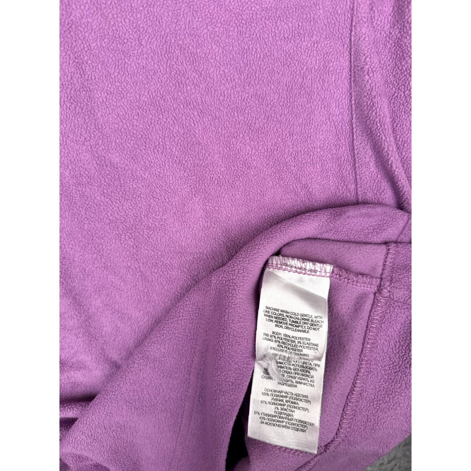 KangaROOS Columbia Hoodie XS Purple Fleece Pullover Hooded Kangaroo Pocket Outdoor Hiking Womens Size XS / US 0-2 / IT 36-38 - 7 Thumbnail