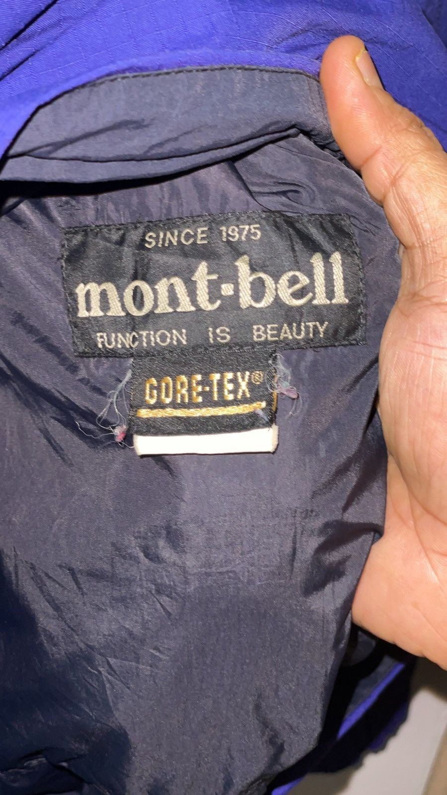 Montbell Montbell 90s gore-tex oval hot style anorak Size US XL / EU 56 / 4 - 8 Thumbnail