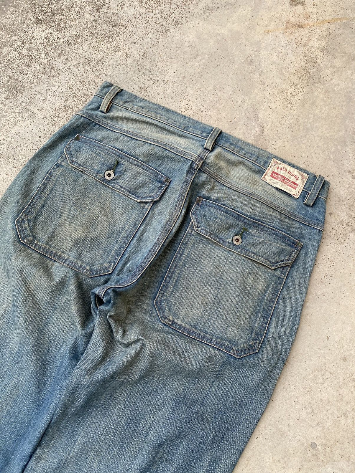 Polo Ralph Lauren Vintage Polo Ralph Lauren Double Knee Baggy Jeans rrl style Size US 36 / EU 52 - 4 Thumbnail