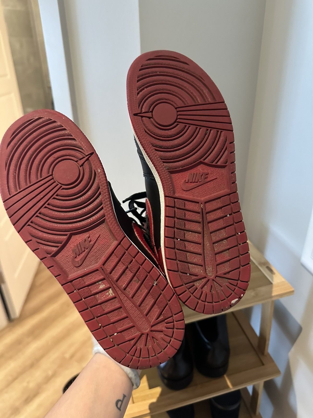 Nike Jordan 1 Retro High Bred Banned (2016) Size US 6.5 / IT 36.5 - 6 Thumbnail
