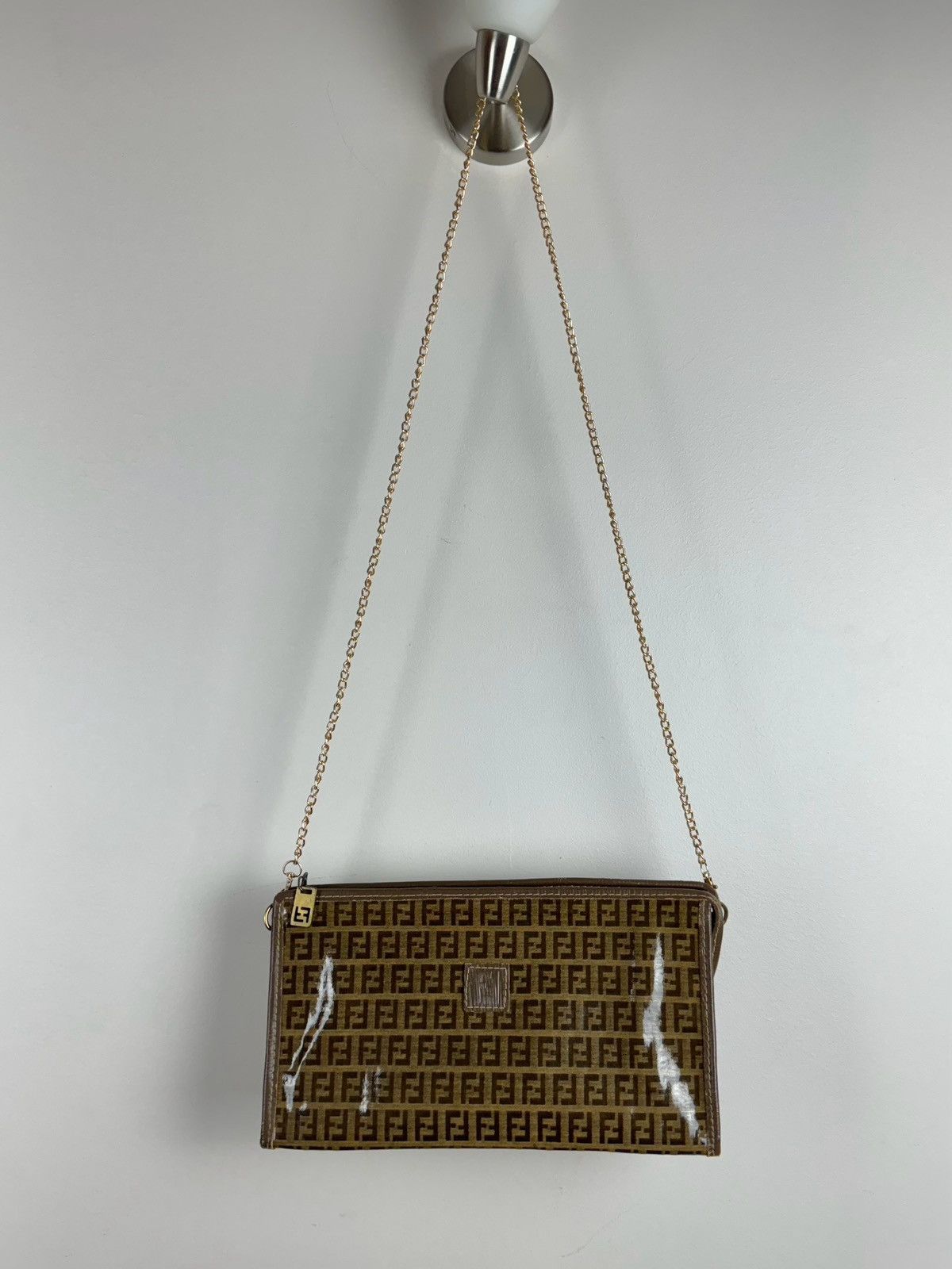 Fendi Shoulder leather bag Fendi FF monogram original rare item Size ONE SIZE - 1 Thumbnail
