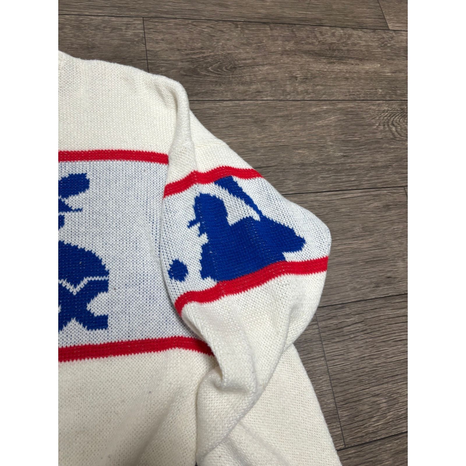 MLB × Vintage Vintage Chicago White Sox Cliff Engle White Sweater Sz M 80s Size US M / EU 48-50 / 2 - 3 Thumbnail