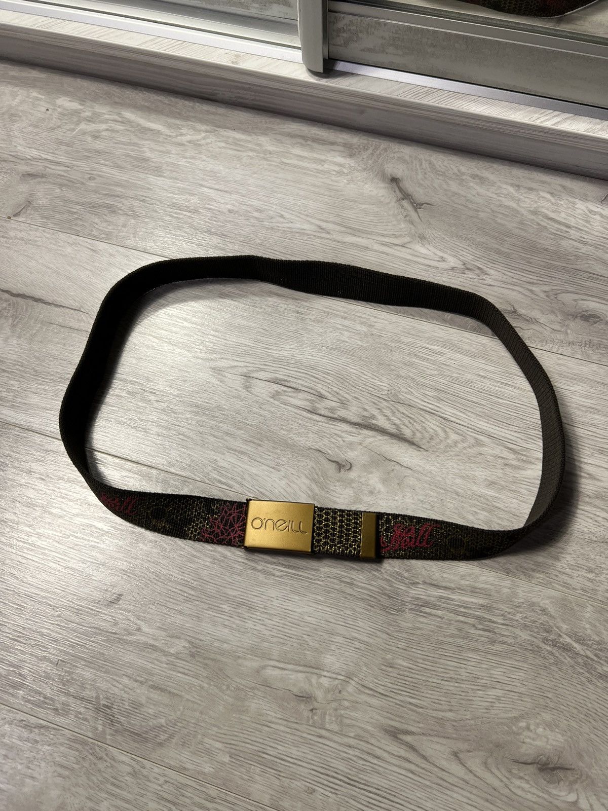 O'Neill × Vintage Vintage 90s Oneill All Over Printed Belt Size ONE SIZE - 3 Thumbnail