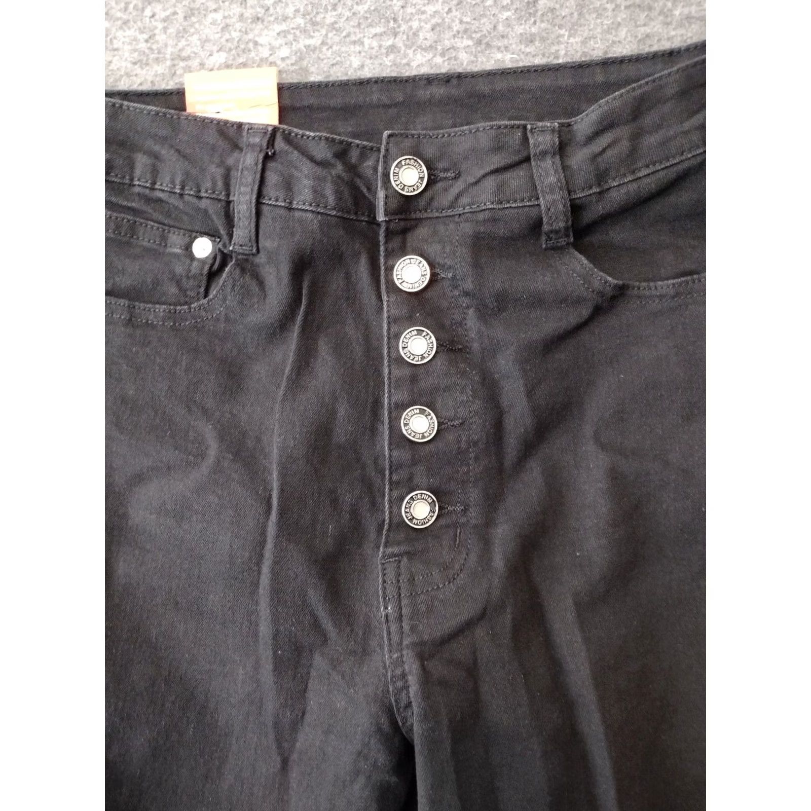 AG Jeans Jeans Highest Rise Flare 5 Button Fly Jeans Distressed Denim Women's Size 10 Size 32" / US 10 / IT 46 - 3 Thumbnail