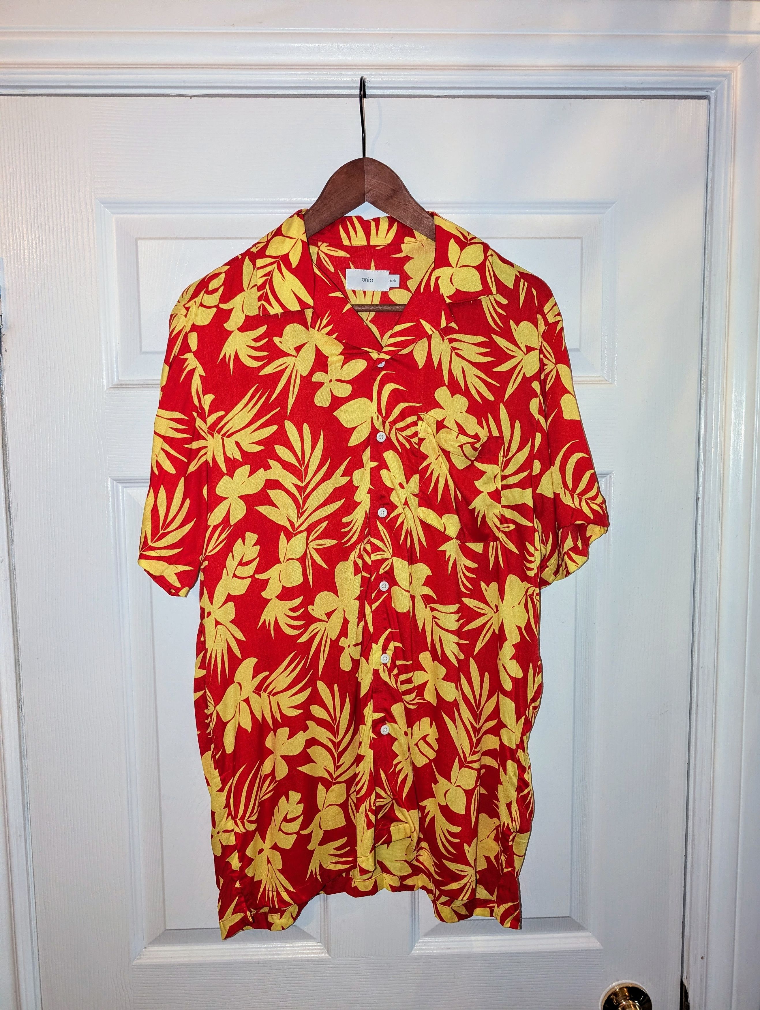 Onia ONIA VACATION SHIRT FLAME Size US M / EU 48-50 / 2 - 1 Thumbnail