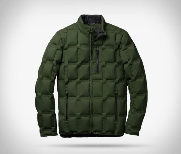 image of Aether Apparel Aether Green Structure Down Jacket, Men's (Size XL)