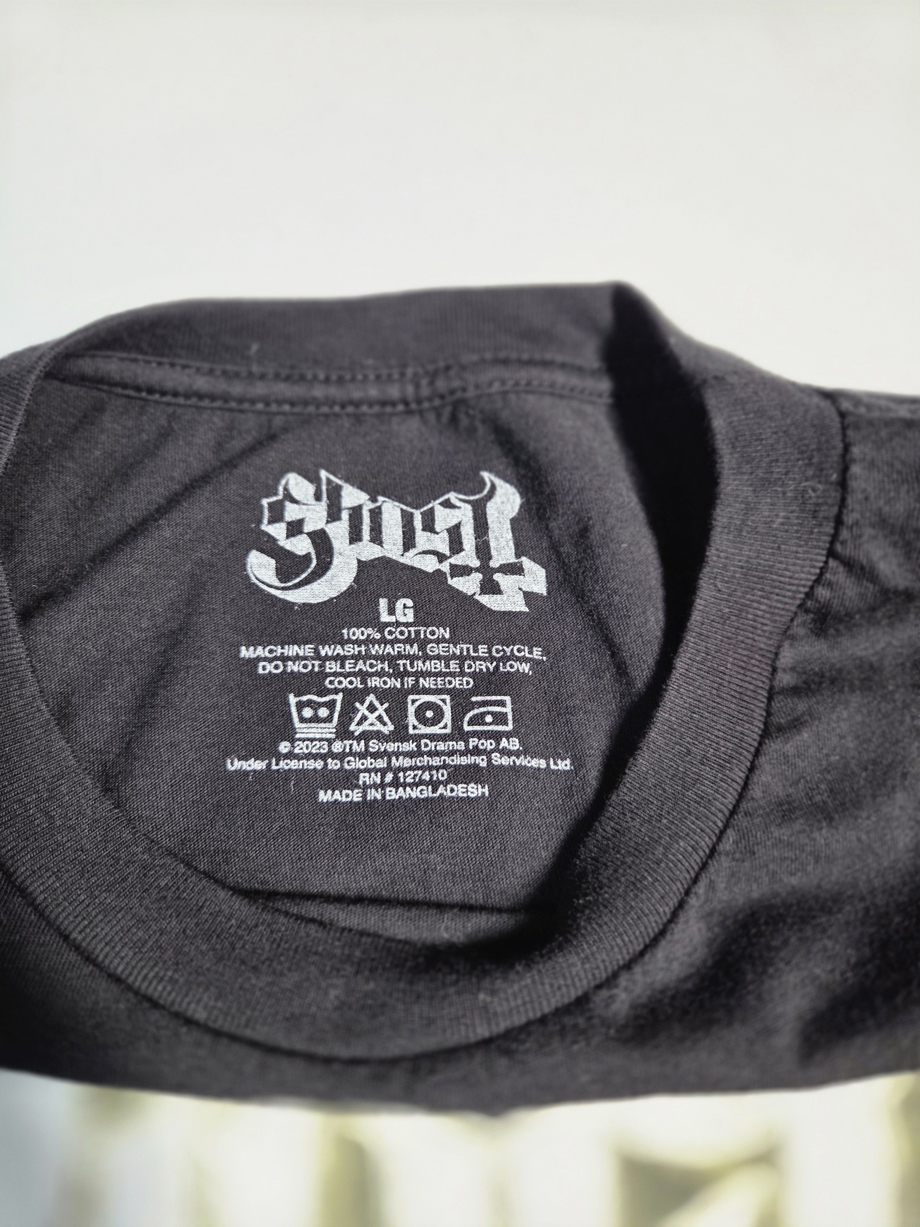 Other Ghost Official 2023 Graphic Band Tee Size Large Size US L / EU 52-54 / 3 - 5 Thumbnail