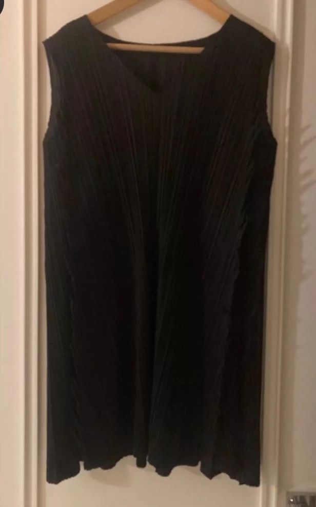 Issey Miyake Issey Miyake size:3 Black zigzag dress Size M / US 6-8 / IT 42-44 - 8 Thumbnail