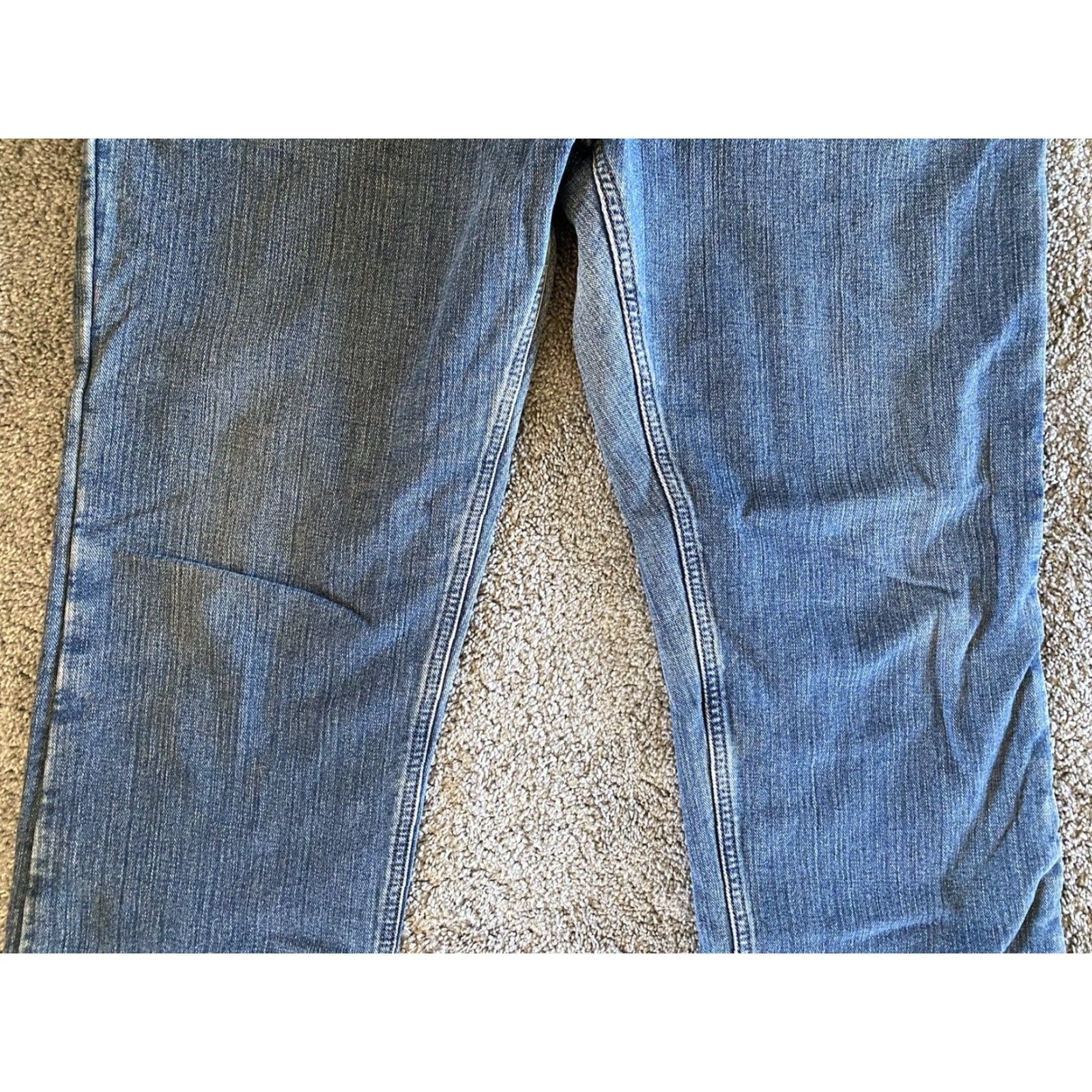 Carhartt Carhartt Jeans Women 16x32 Pants Regular 16 Flannel Plaid Lined Blue RN14806 WB022 ADT Jeans Women Size 38" / US 16 / IT 52 - 7 Thumbnail