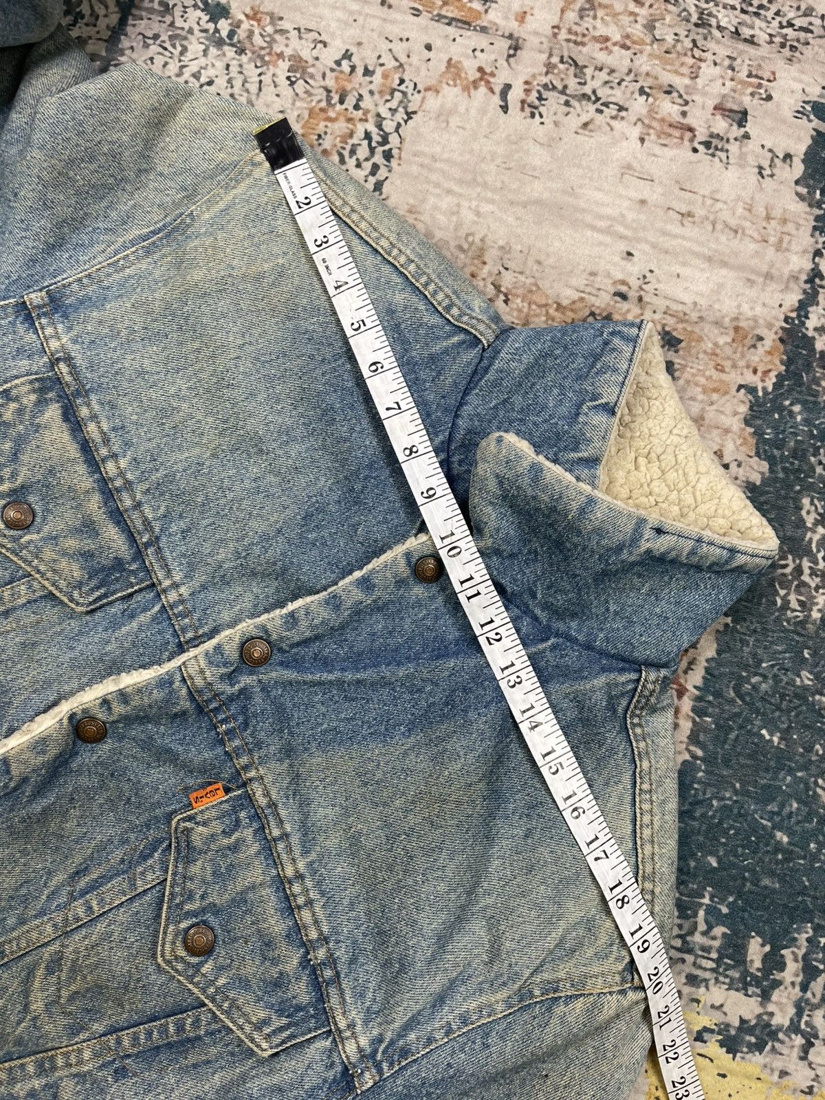Levi's Vtg 70s Levis Sherpa Trucker Jacket Size US L / EU 52-54 / 3 - 17 Thumbnail