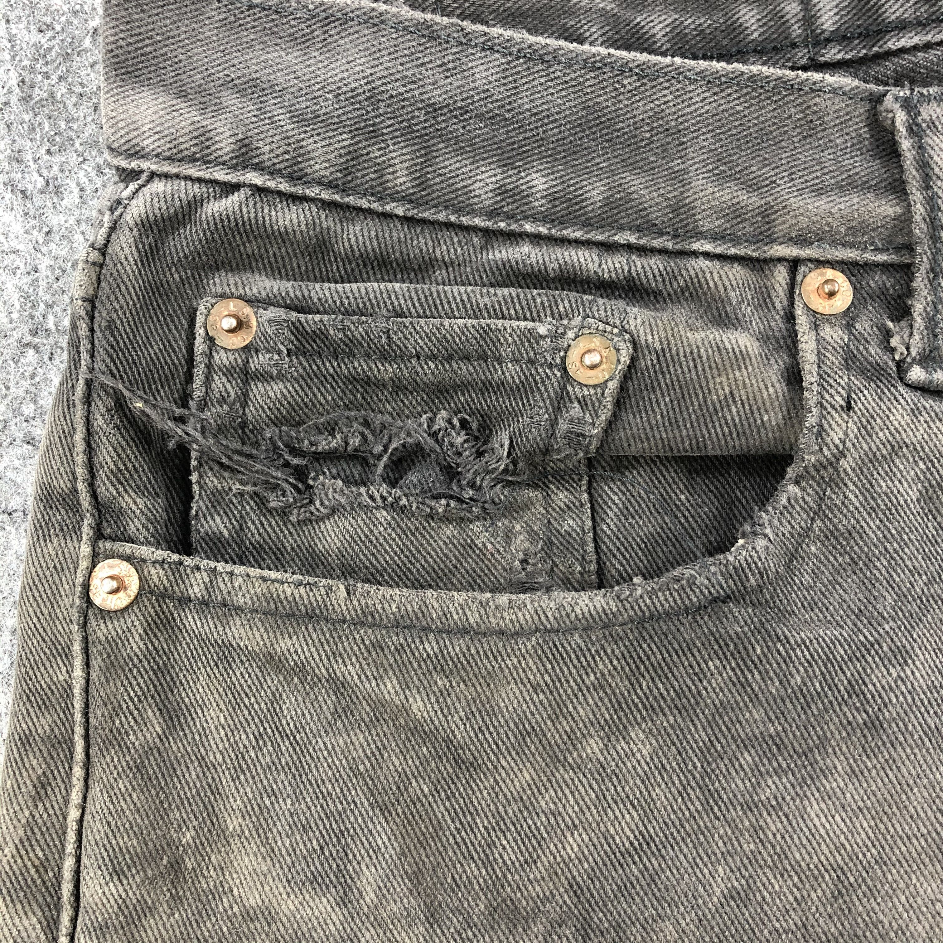 Levi's Vintage 90s Levis 501 Earth Tone Jeans-J1528 Size US 35 - 11 Thumbnail