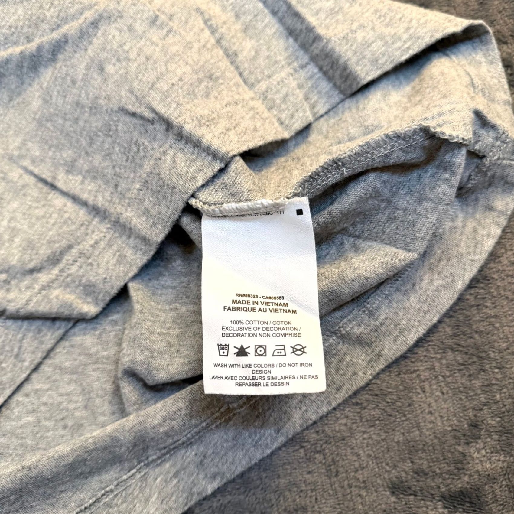Nike Nike Gray T-Shirt Short Sleeve Crew Neck Basic Logo Tee Mens Small Size US S / EU 44-46 / 1 - 5 Thumbnail