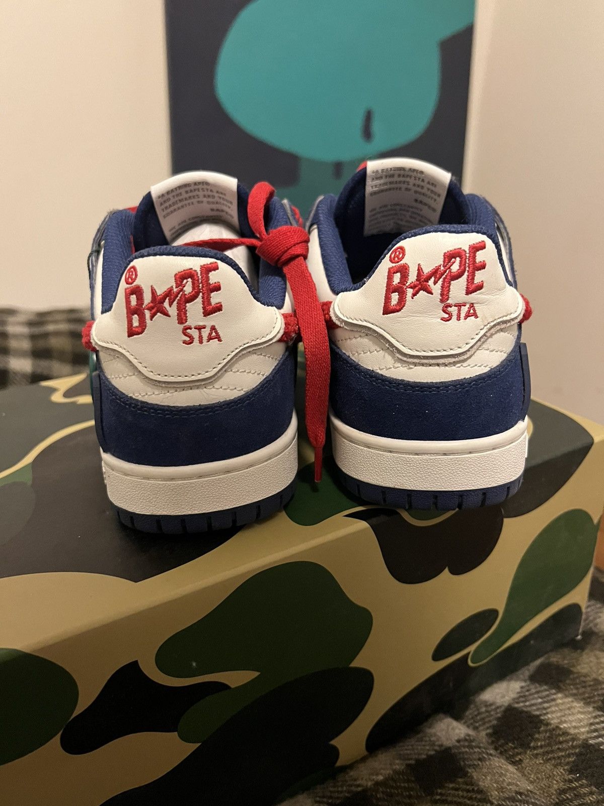 Bape A BATHING APE Bape Sk8 Sta 2 M2 Size US 8.5 / EU 41-42 - 5 Thumbnail