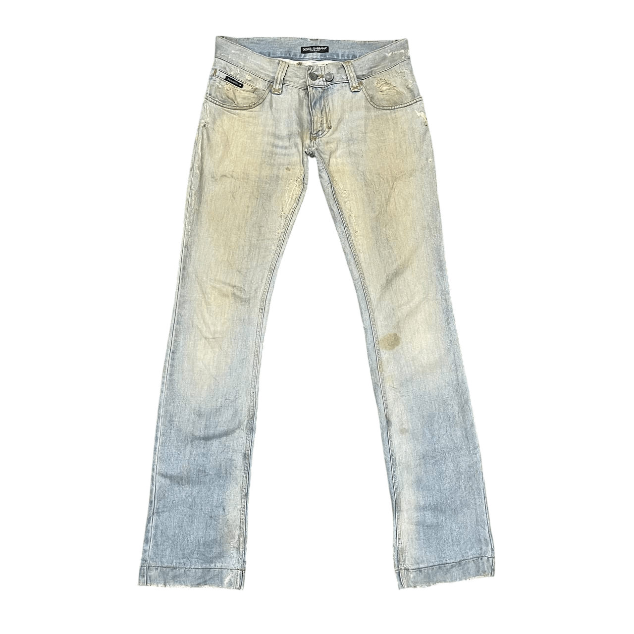 Dolce & Gabbana Vintage Dolce And Gabbana Denim Double Zipper 12 Slim Size US 31 - 1 Thumbnail