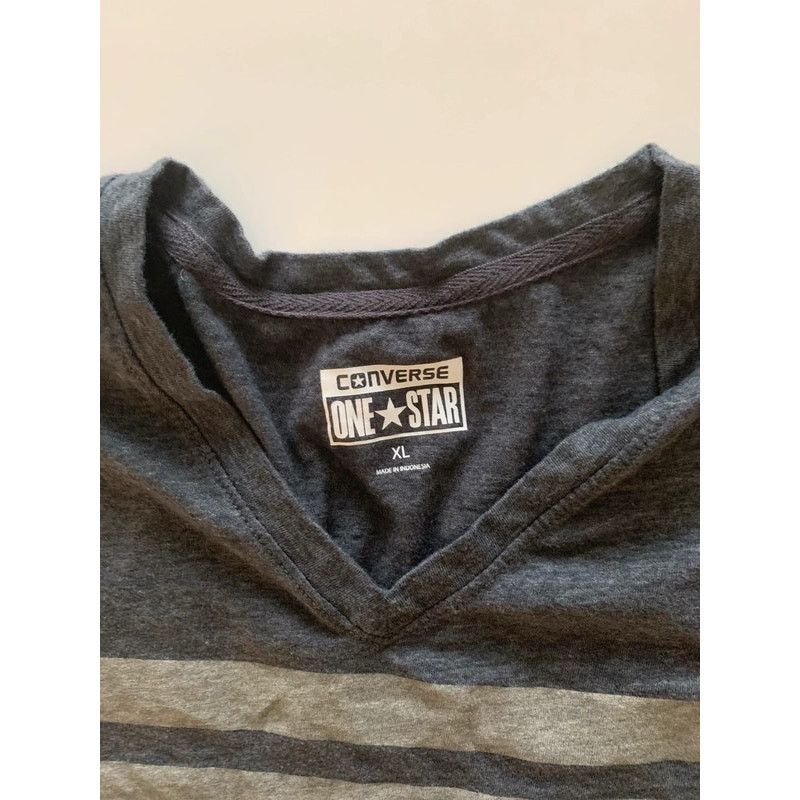 Converse Converse One Star T-Shirt Grey and Beige Size US XL / EU 56 / 4 - 3 Thumbnail