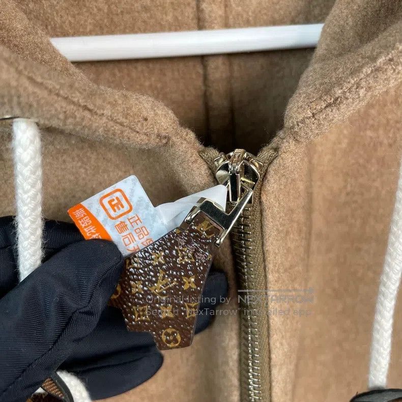 Louis Vuitton Louis Vuitton Khaki hooded jacket Size S / US 4 / IT 40 - 5 Thumbnail