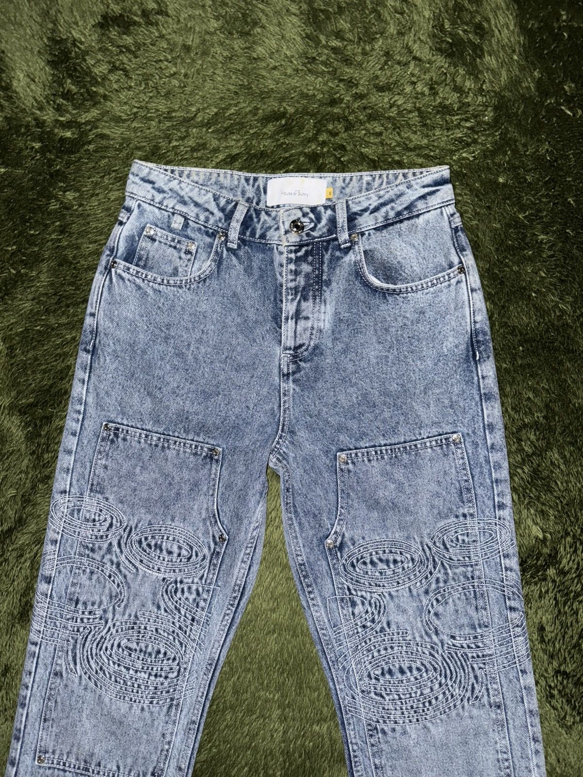 House of Sunny House of Sunny HOCKNEY Stitch Detail Double Knee Pants Size 28" / US 6 / IT 42 - 5 Thumbnail