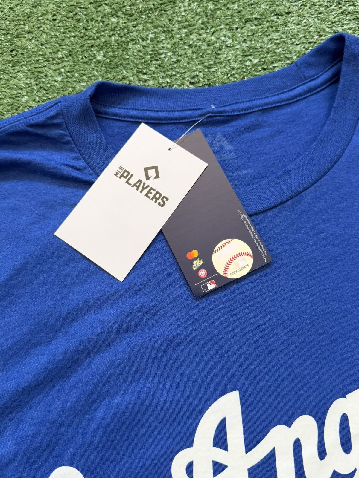 Majestic Majestic Los Angeles Dodgers #17 Shohei Ohtani Men's Blue Size US XL / EU 56 / 4 - 3 Thumbnail