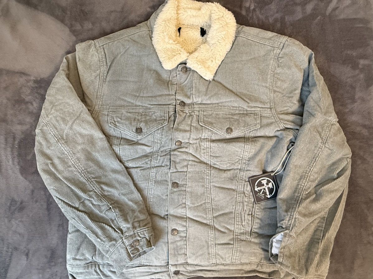 Civil Regime Civil Regime Pigment Corduroy Sherpa Jacket Size Large Size US L / EU 52-54 / 3 - 1 Thumbnail