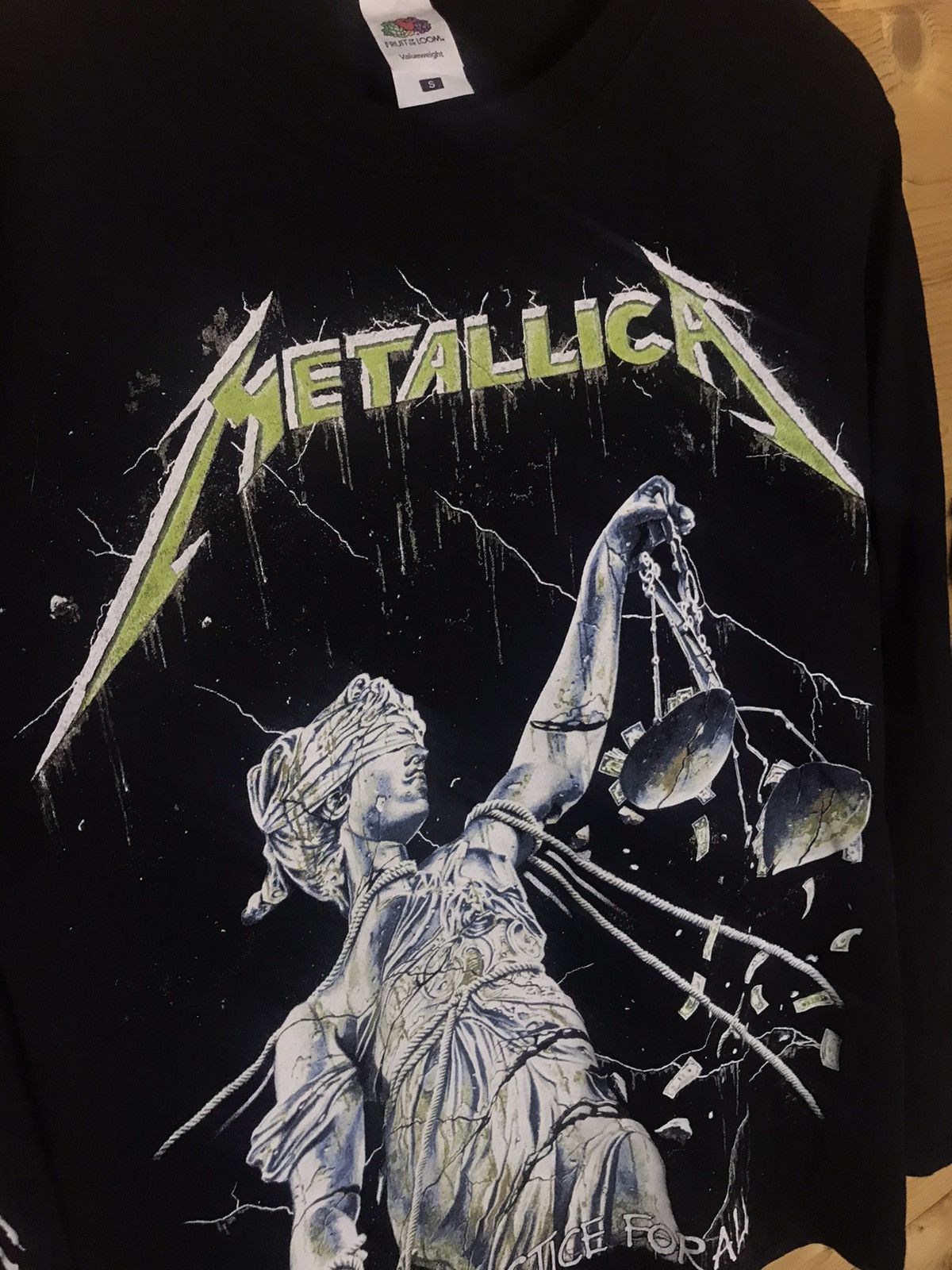 Metallica Vintage Metallica and justice for all long sleeve shirt Size US S / EU 44-46 / 1 - 4 Thumbnail