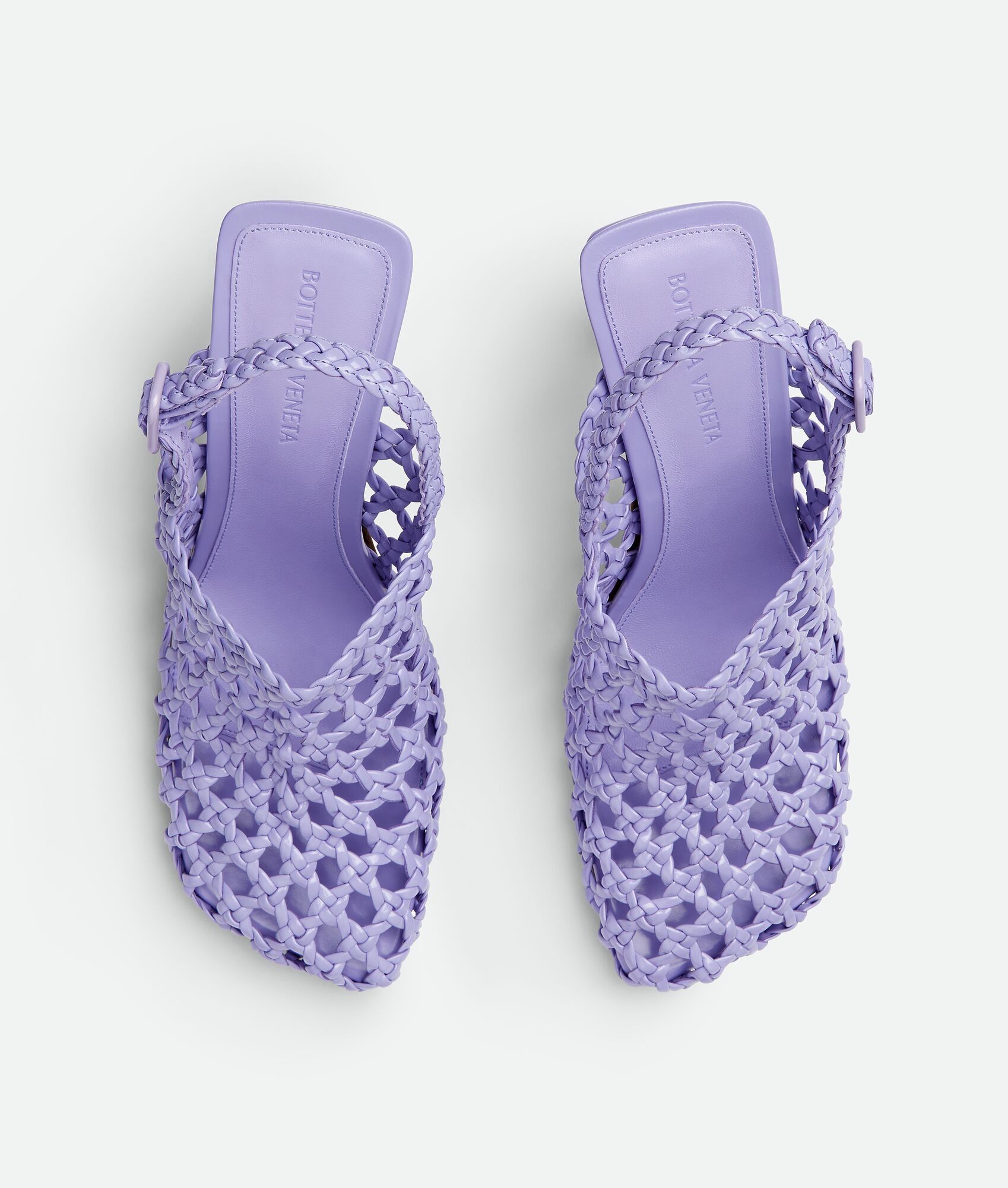 Bottega Veneta o1loc1c0925 754008 Jimbo Slingback Pumps in Purple Size US 6 / IT 36 - 4 Thumbnail