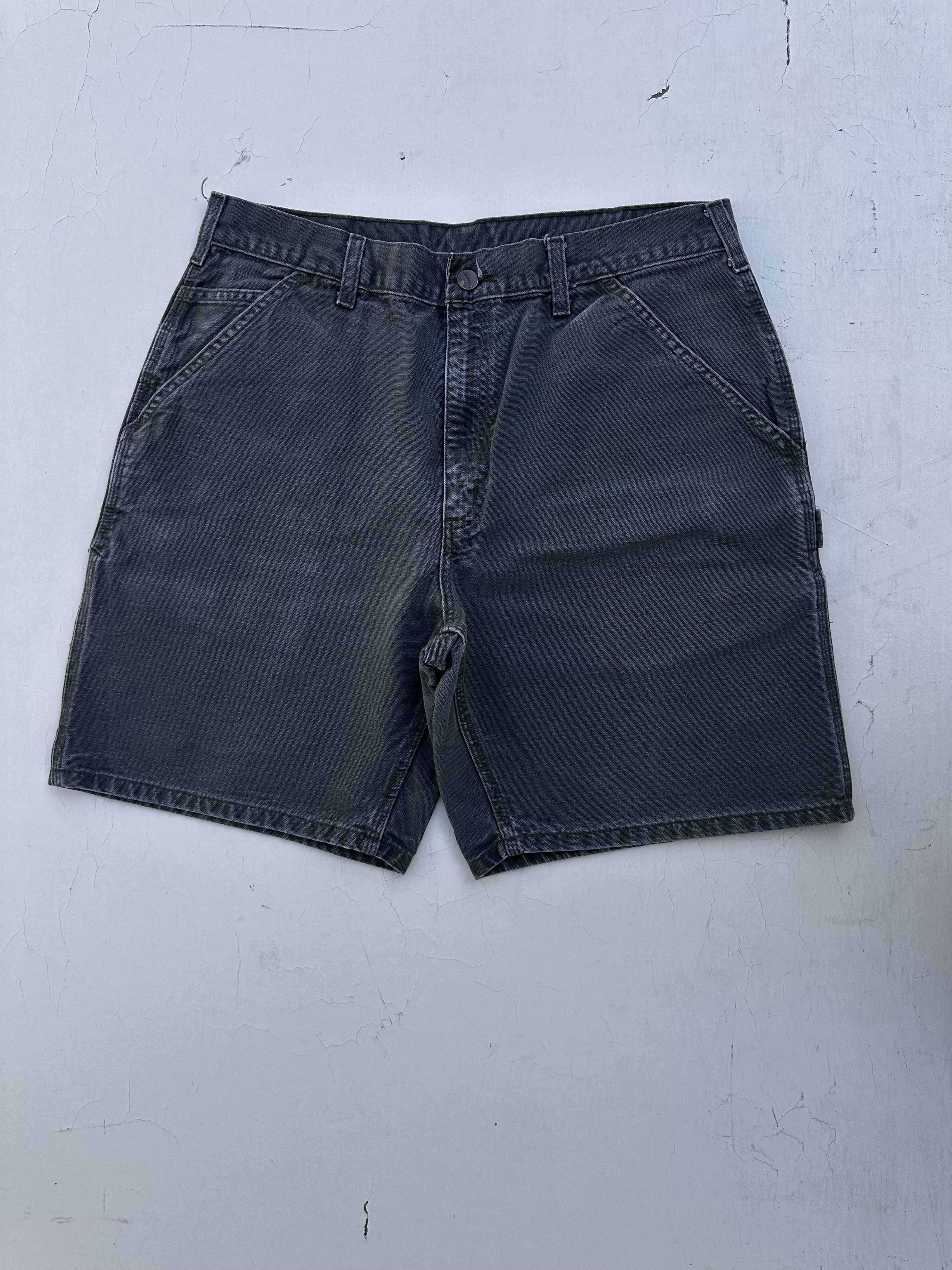 Carhartt Vintage B25 Mos green Carhartt shorts Size US 33 - 4 Thumbnail